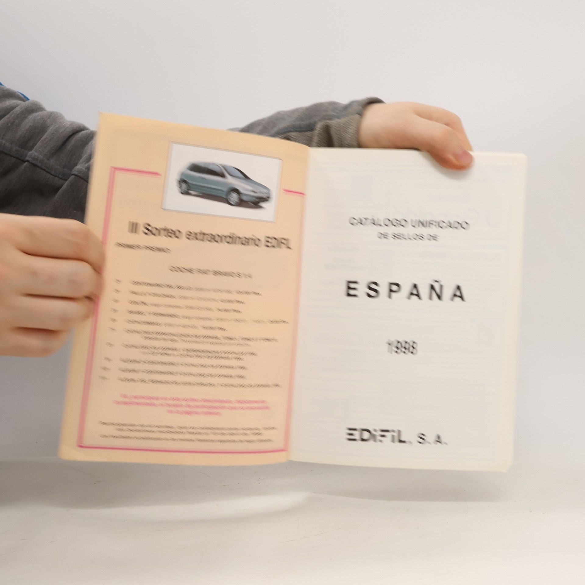 Kolektiv autorů Catálogo Unificado Edifil de Sellos de España