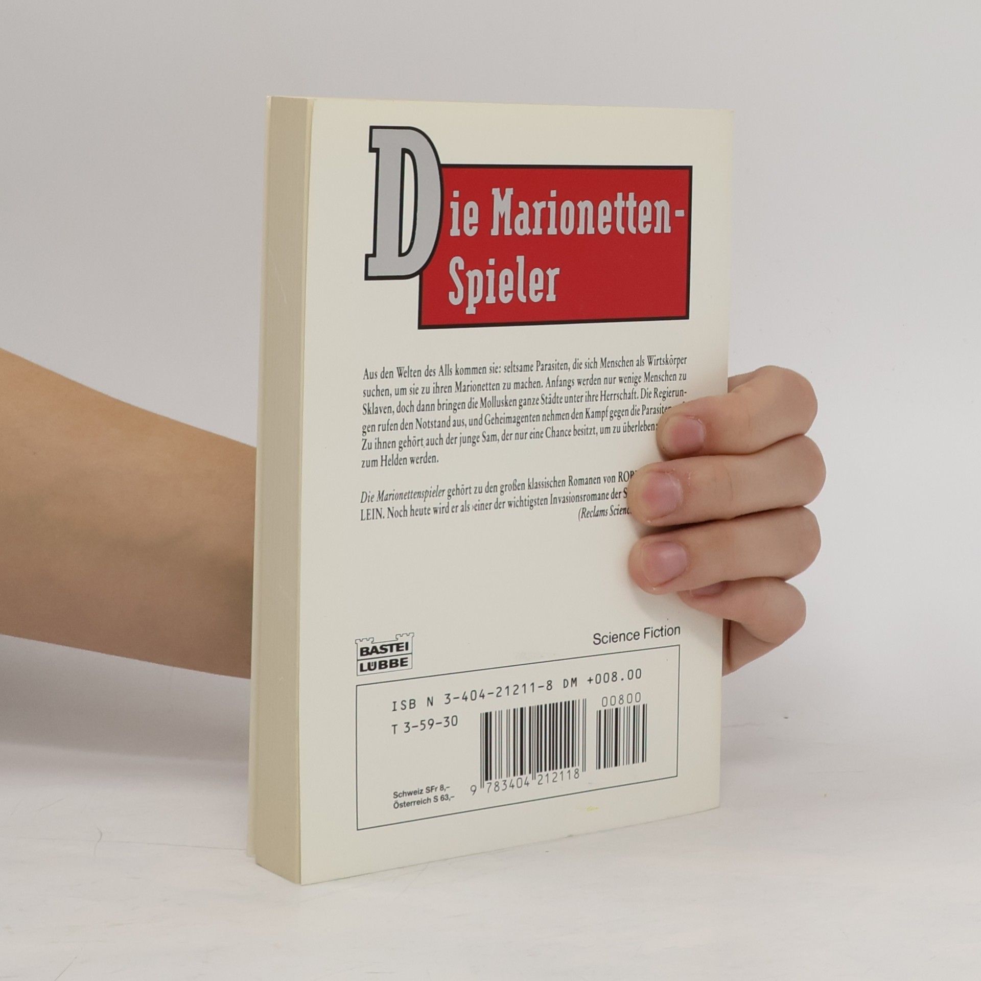 Robert A. Heinlein Die Marionettenspieler. Science Fiction Roman