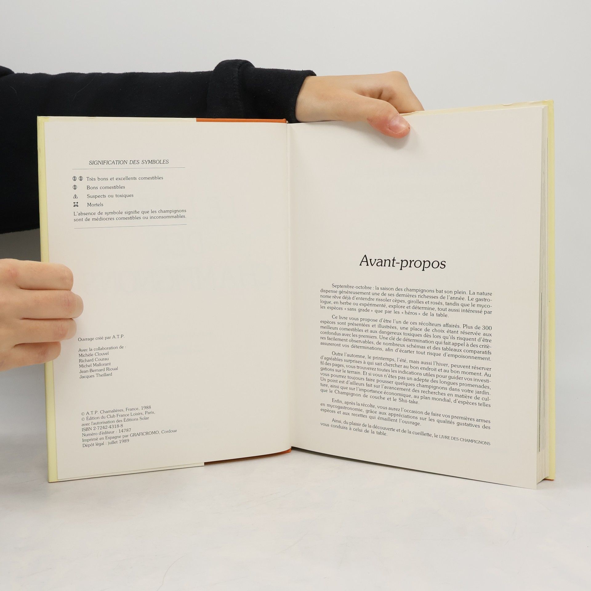 Jean- Louis Lamaison Le Livre des Champignons