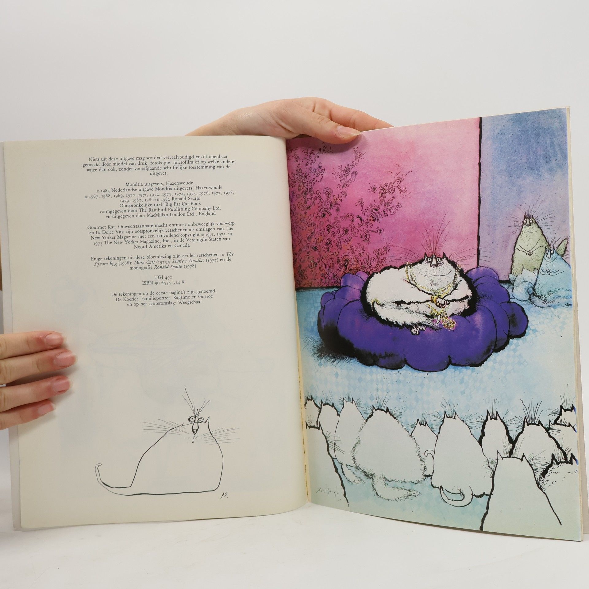 Ronald Searle Poezenhumor 1