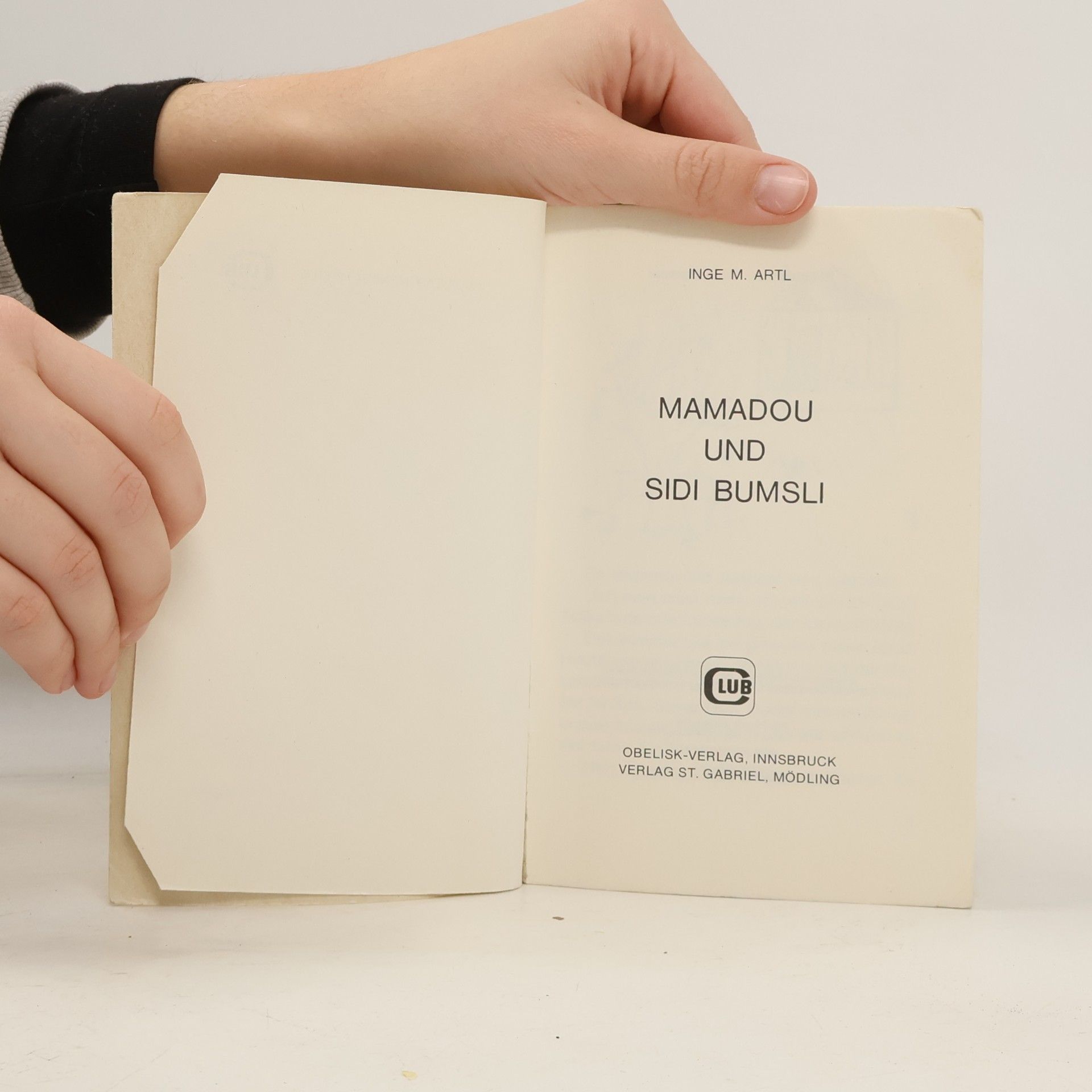Inge M. Artl Mamadou und Sidi Bumsli