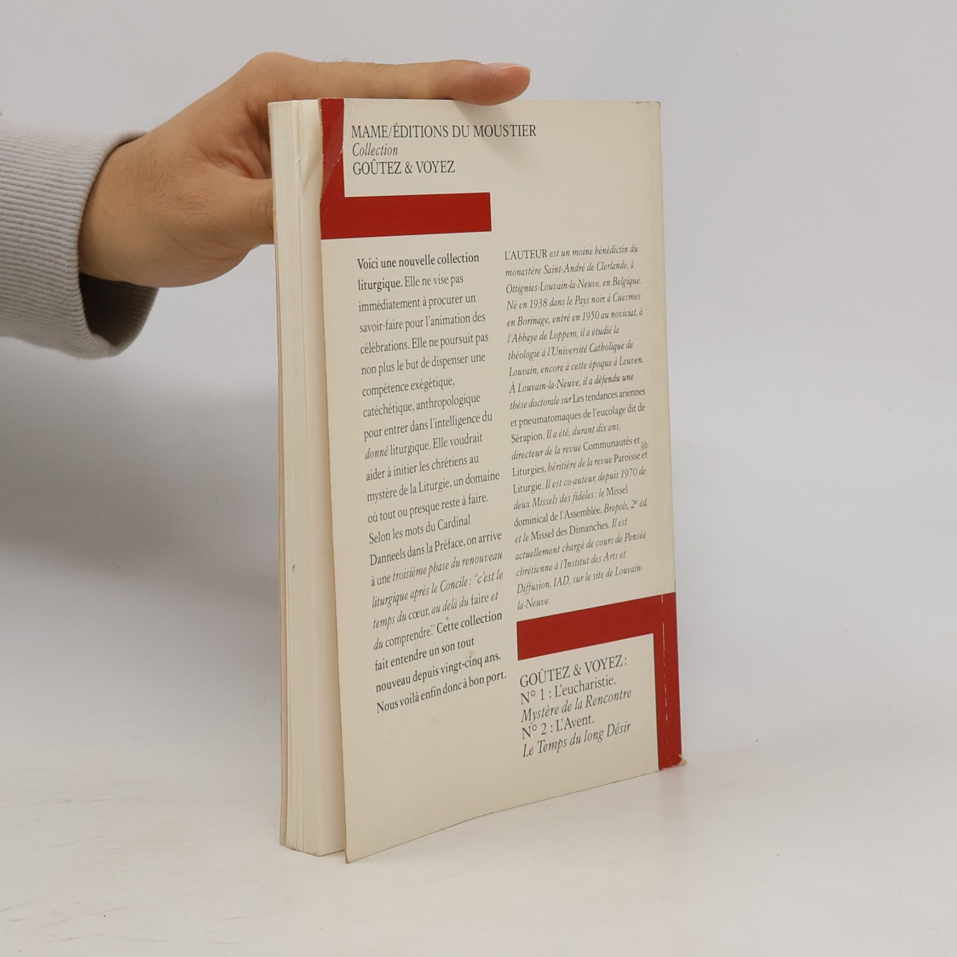 Godfried Danneels L'Eucharistie