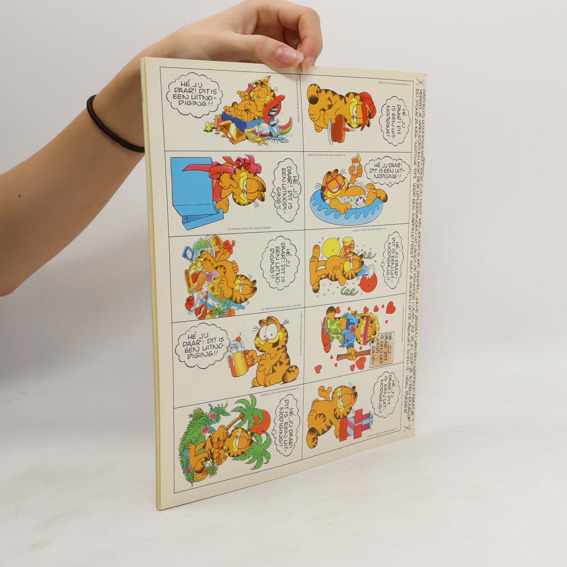 Jim Davis Garfield is jarig