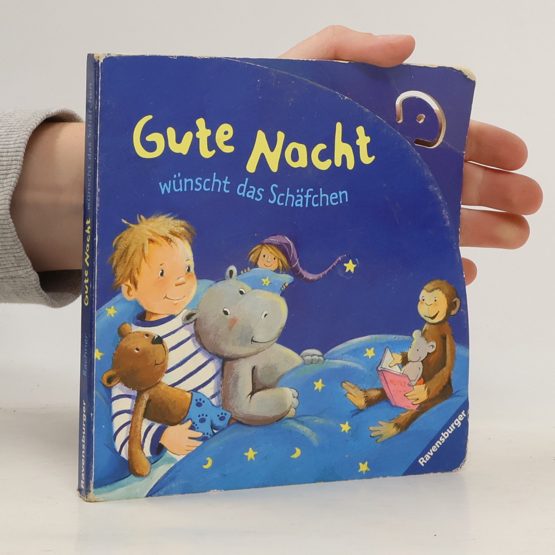 Gute Nacht, wünscht das Schäfchen