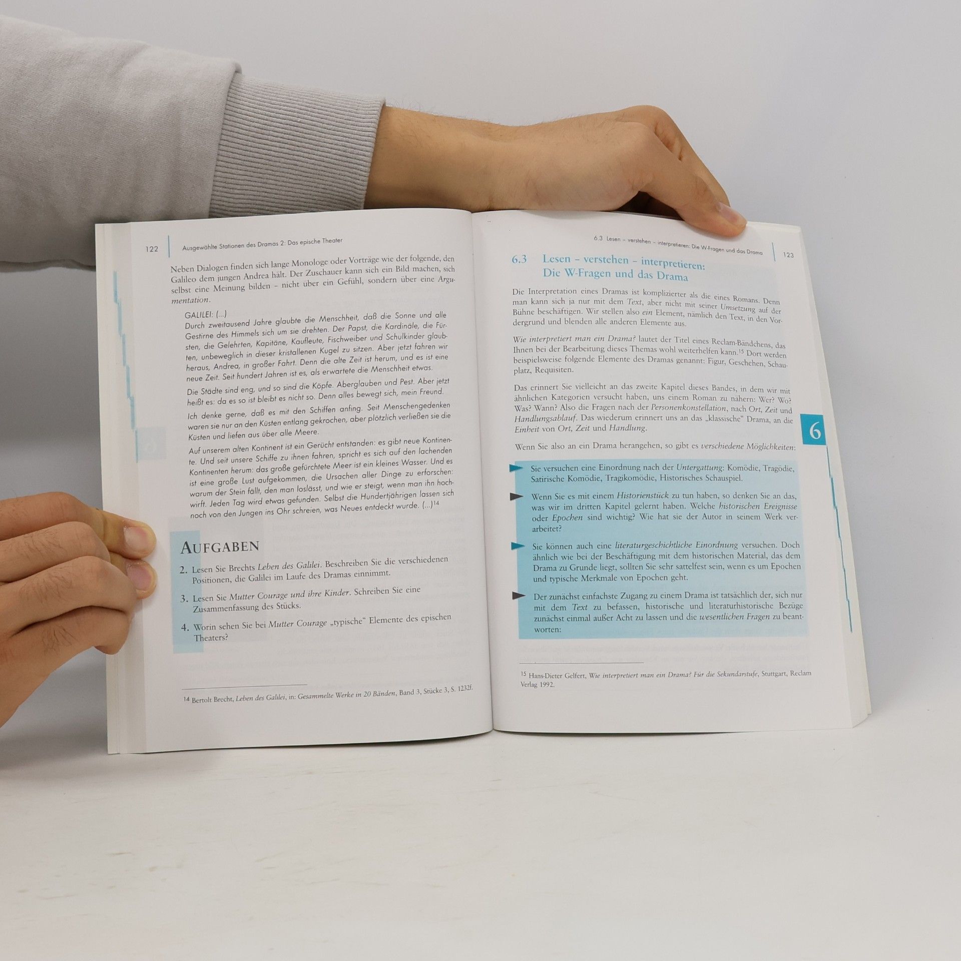 Lieselotte Kinskofer Lesen, Verstehen, Interpretieren - dieses Buch ist der Begleitband zur gleichnamigen Fernsehreihe des Bayerischen Rundfunks