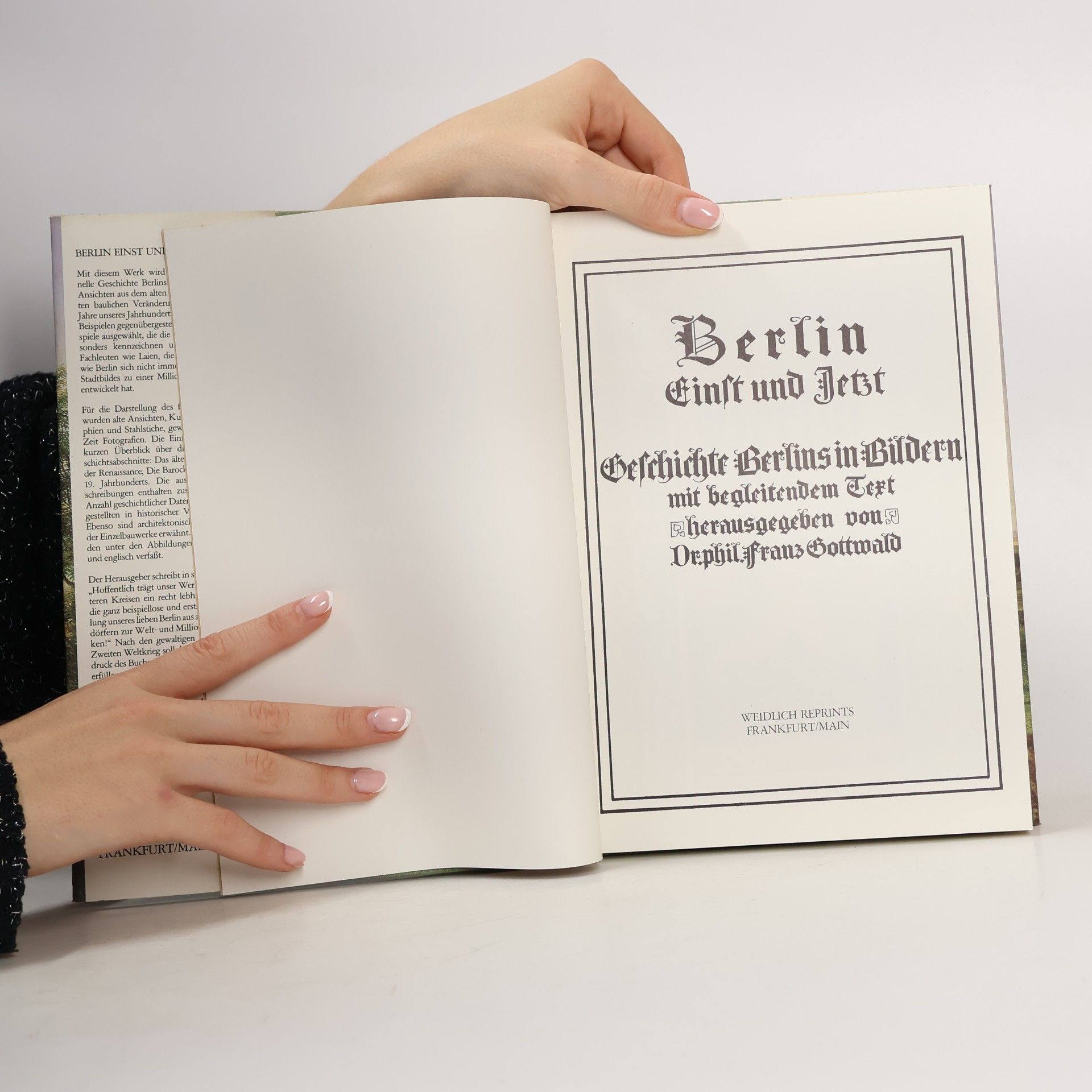 Franz Theo Gottwald Berlin einst und jetzt