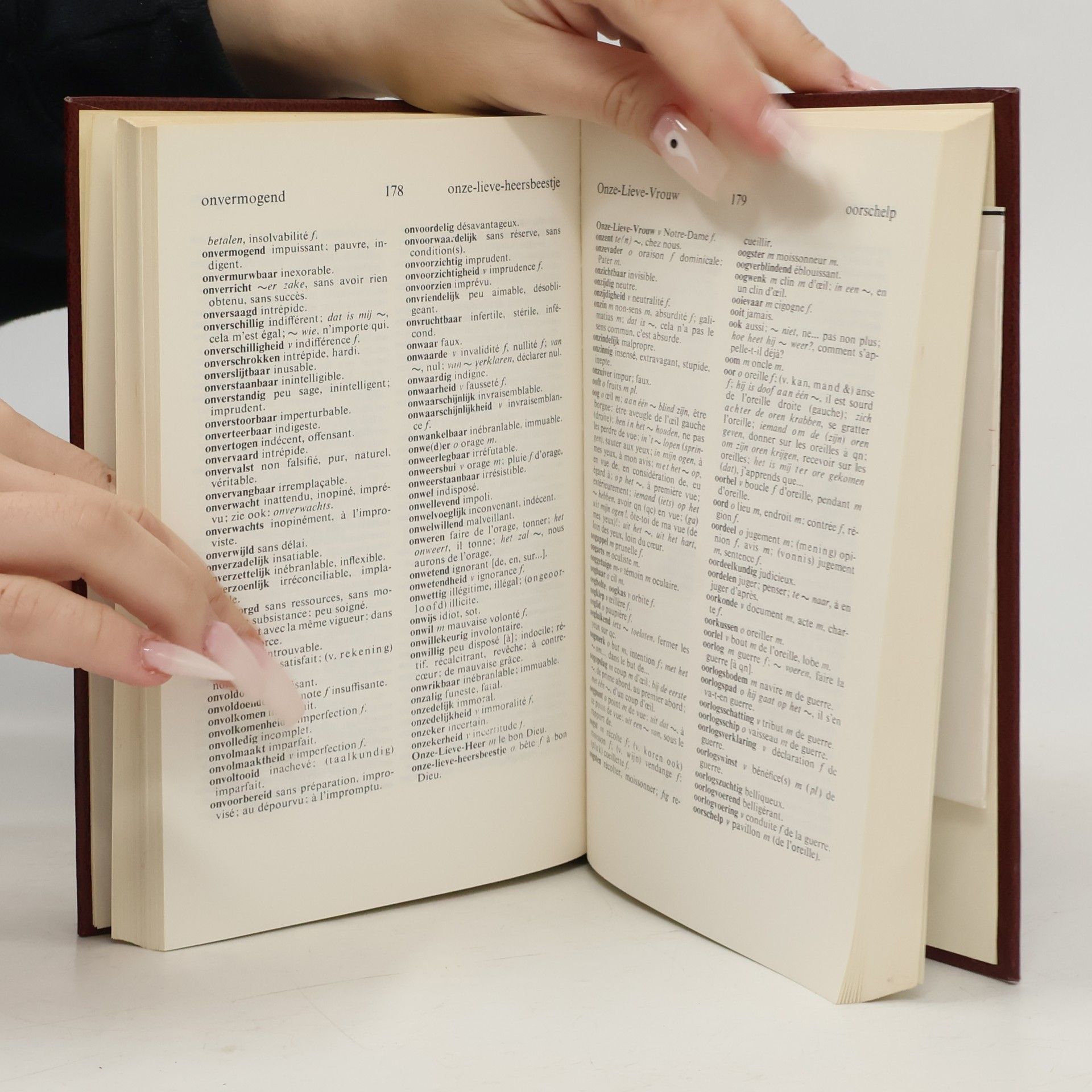 Various authors Kleine Winkler Prins Woordenboek Frans. Deel II. Nederlands-Frans