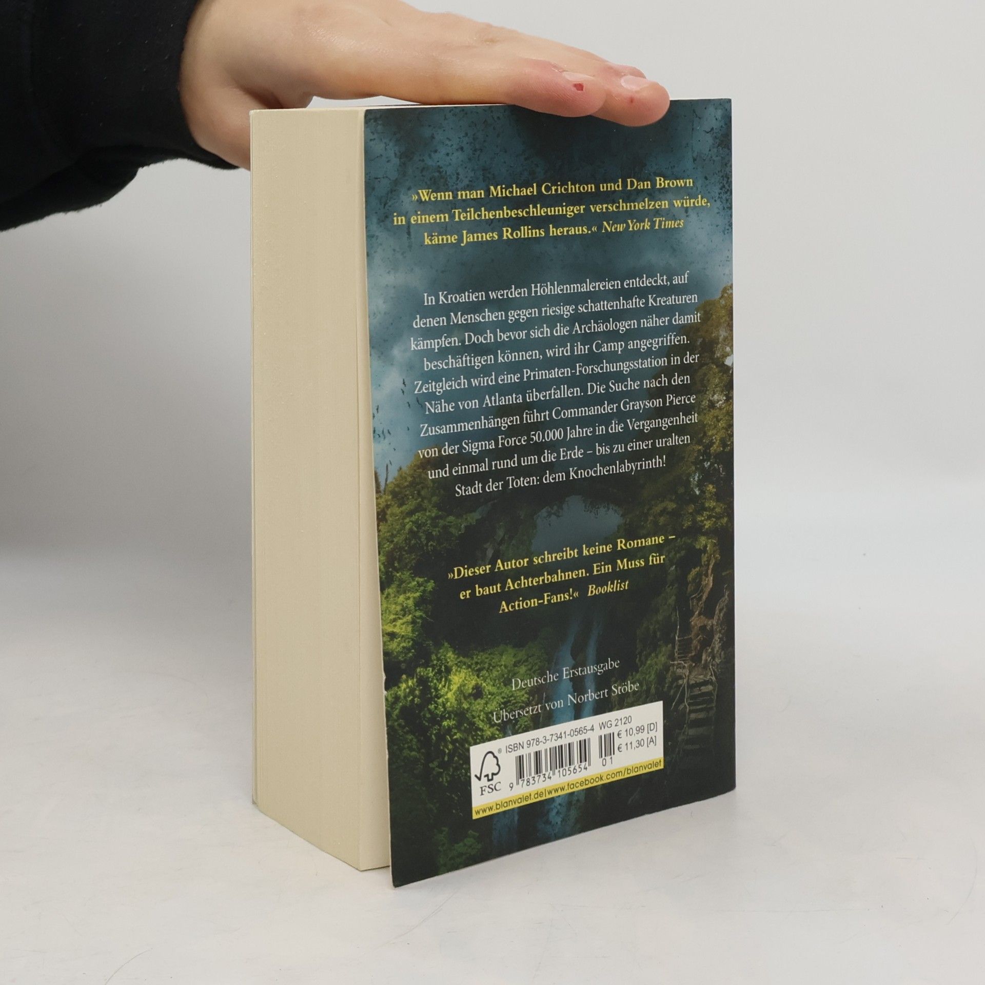 James Rollins Das Knochenlabyrinth
