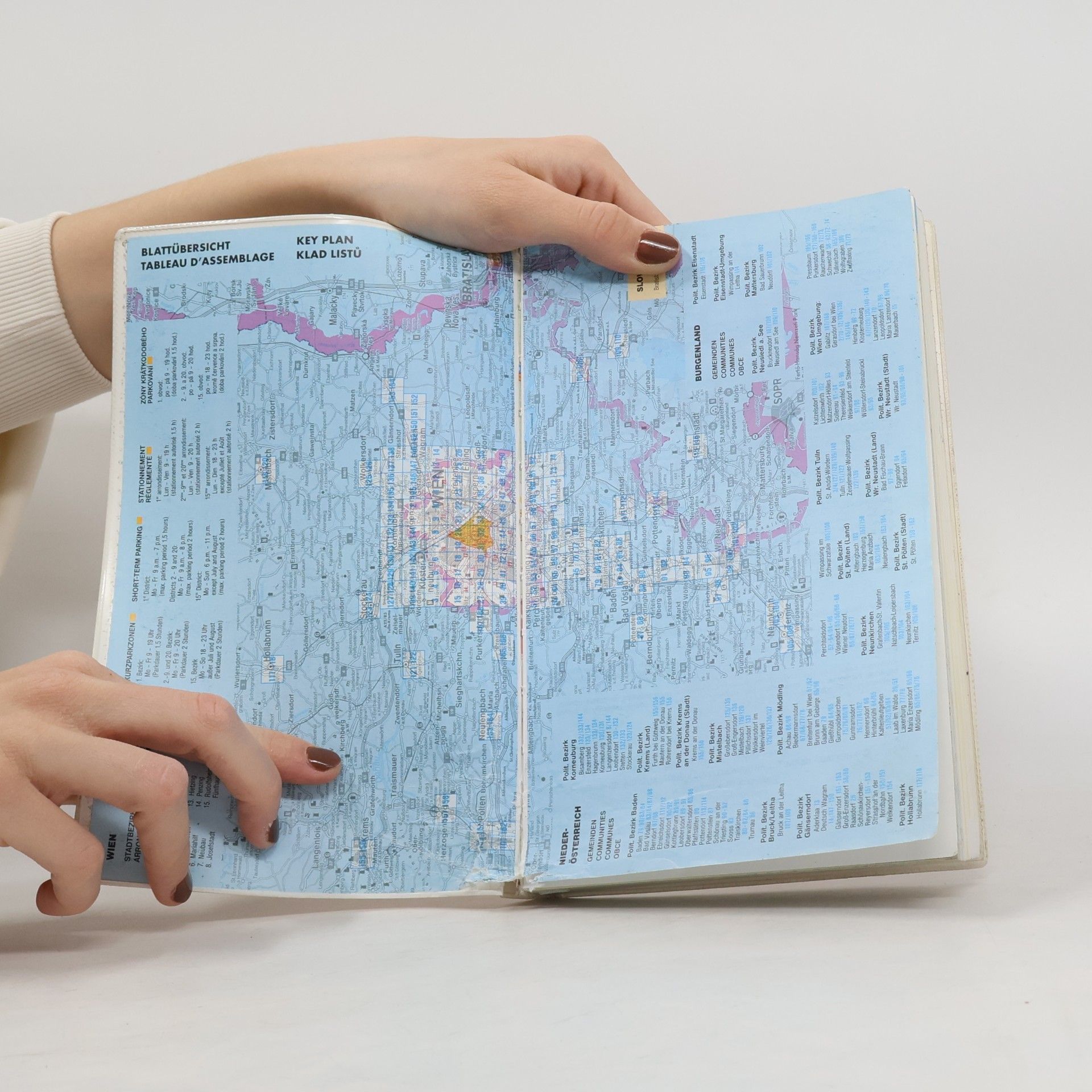 Autores varios Städteatlas Grossraum Wien 2007 1:20 000