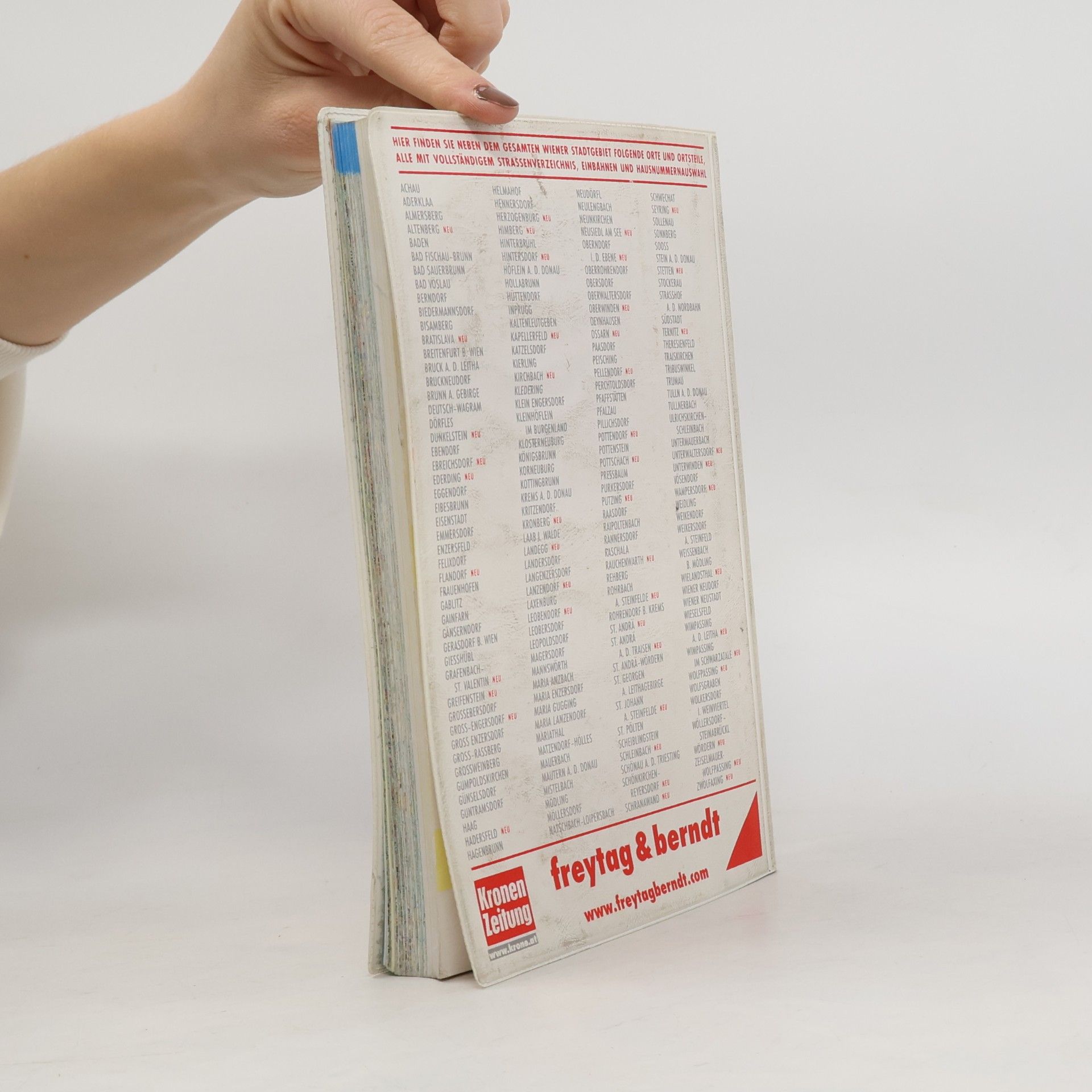 Autores varios Städteatlas Grossraum Wien 2007 1:20 000