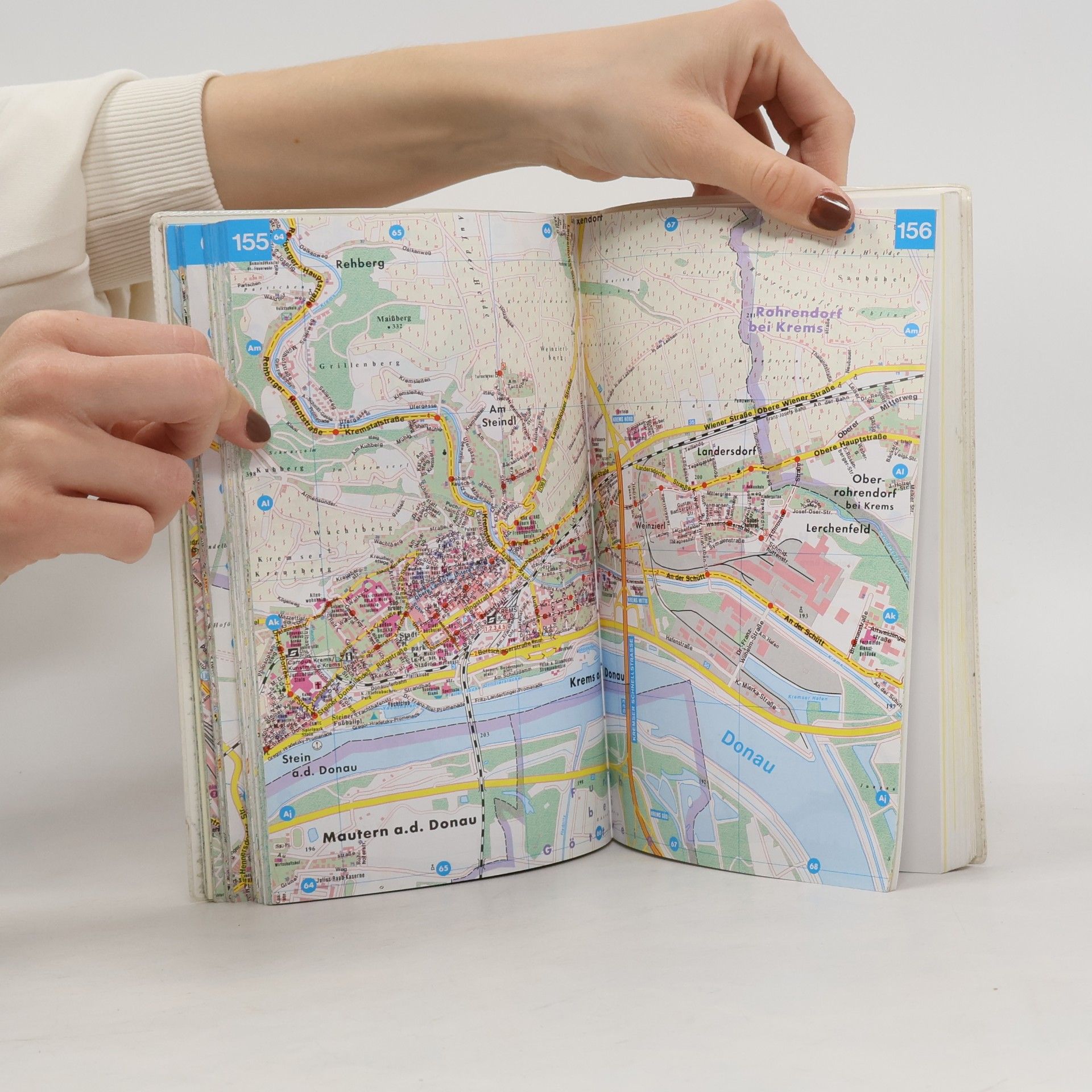 Autores varios Städteatlas Grossraum Wien 2007 1:20 000