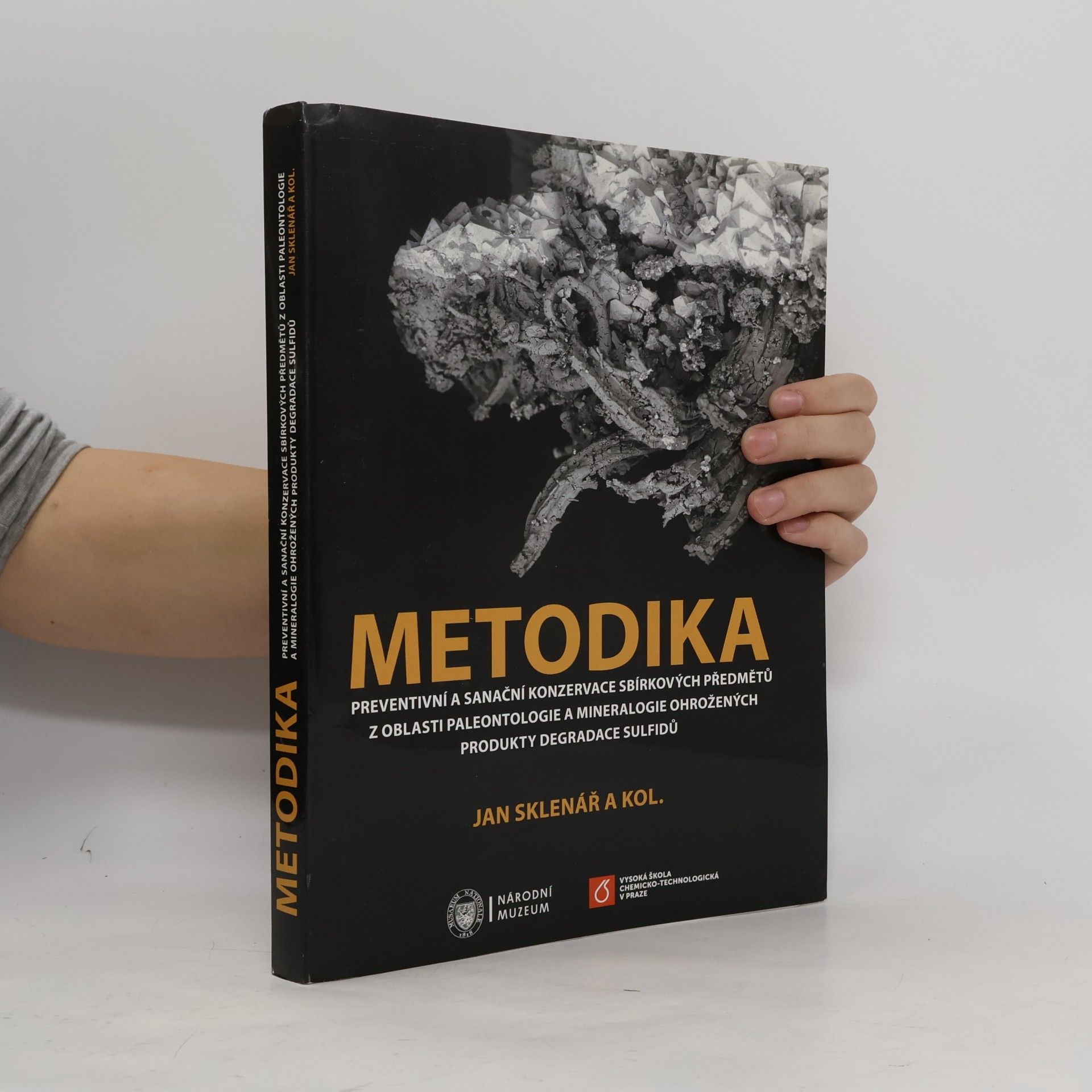 Metodika preventivní a sanační konzervace sbírkových předmětů z oblasti paleontologie a mineralogie ohrožených produkty degradace sulfidů