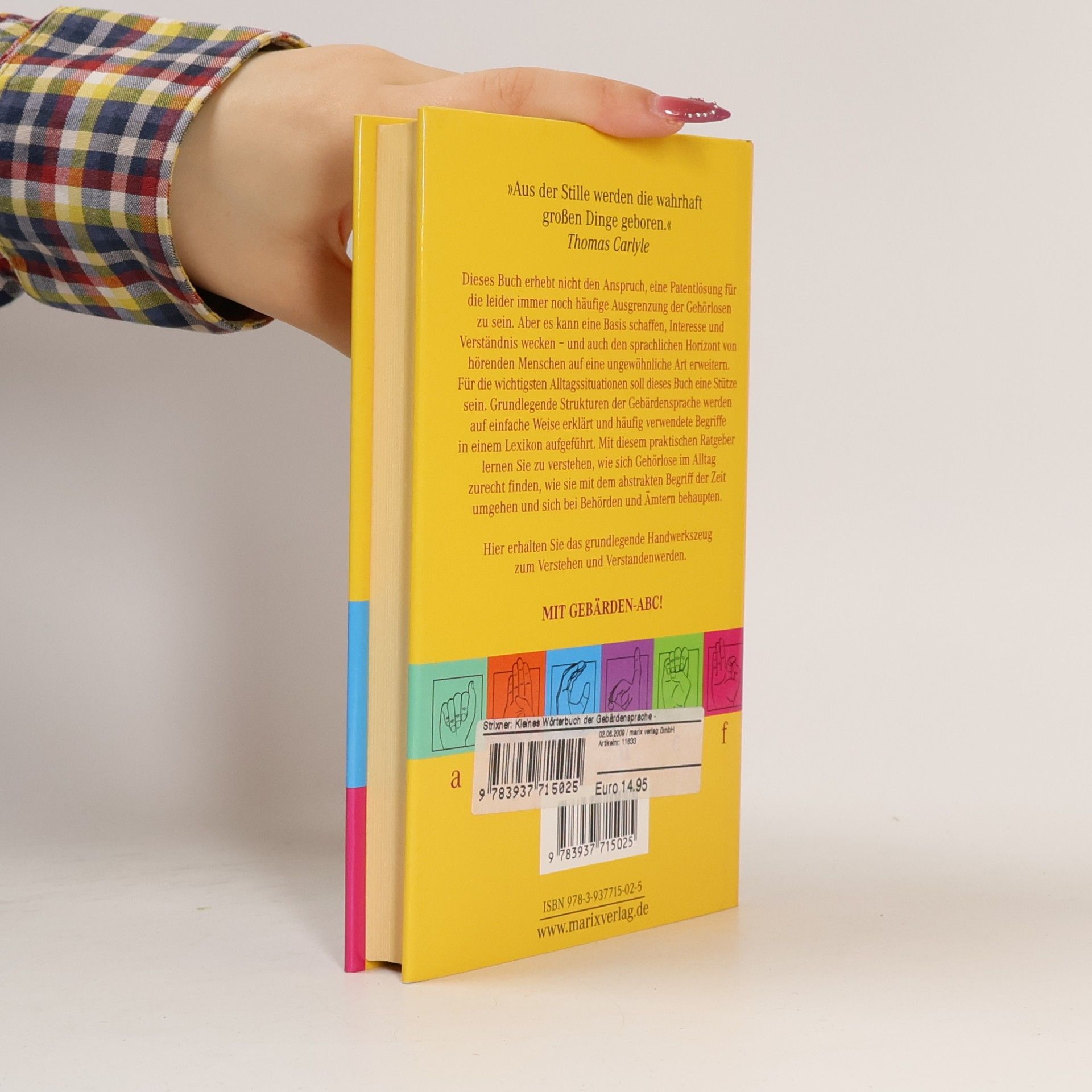 Stefan Strixner Kleines Wörterbuch der Gebärdensprache