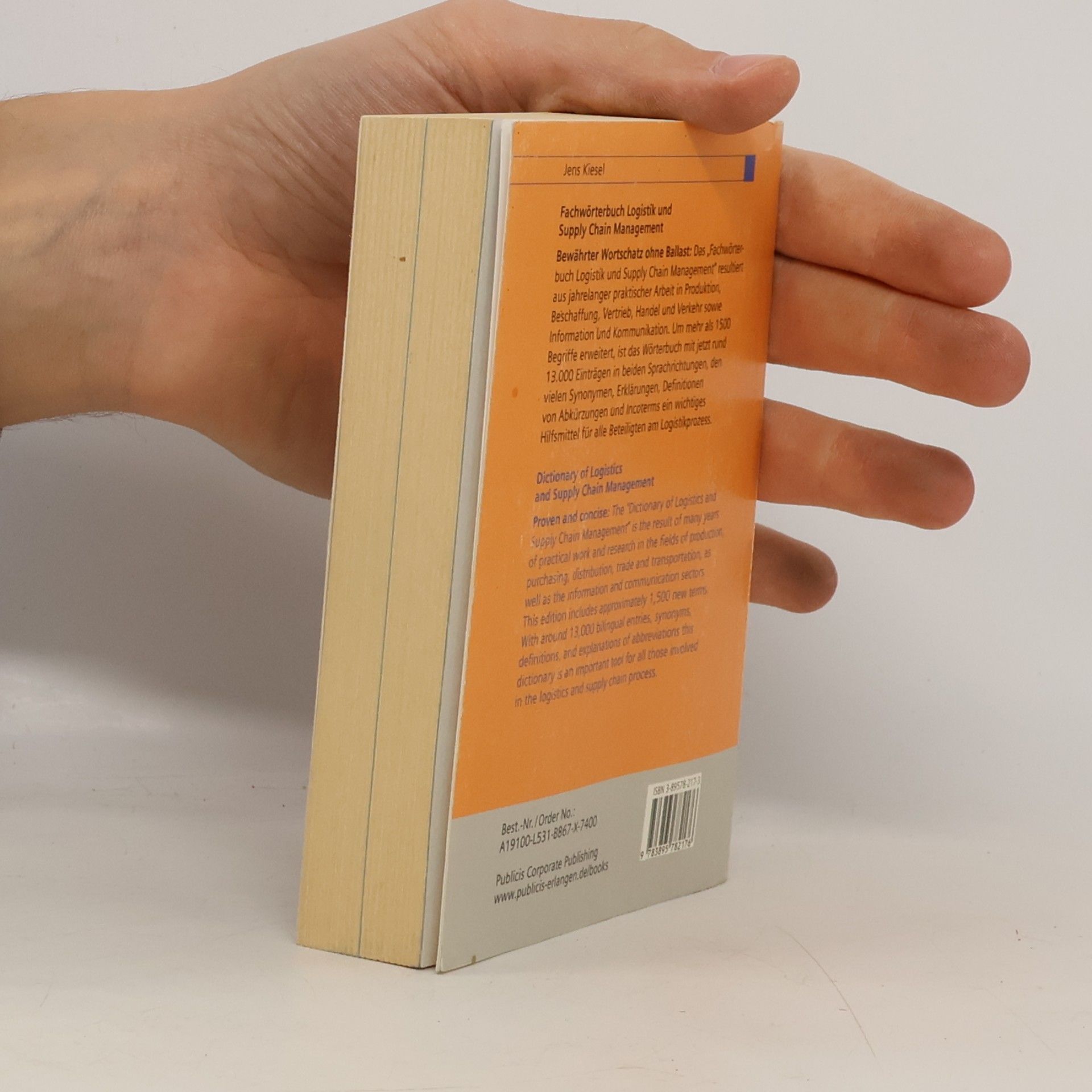 Jens Kiesel Fachwörterbuch Logistik und Supply Chain Management