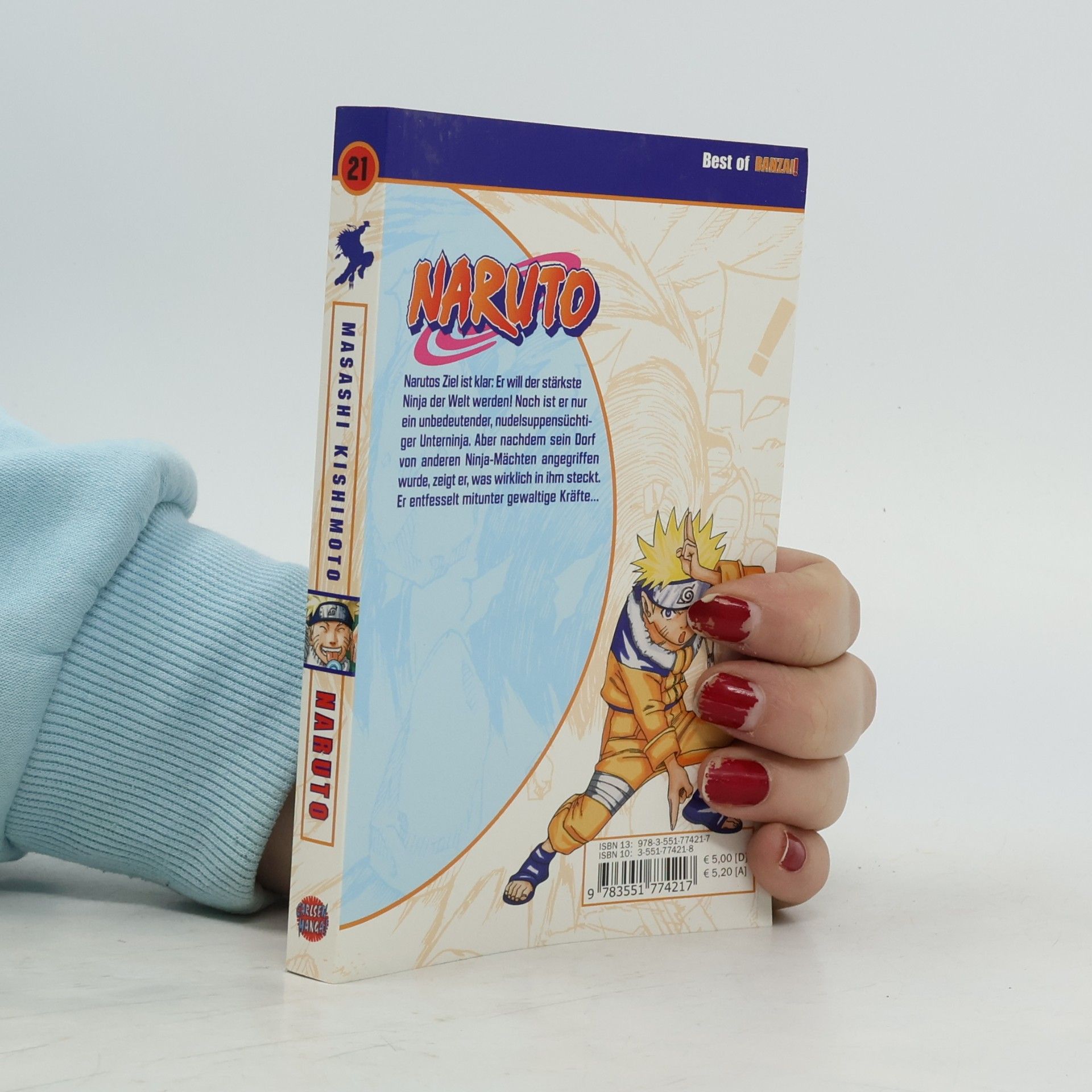 Masashi Kishimoto Naruto. Bd.21