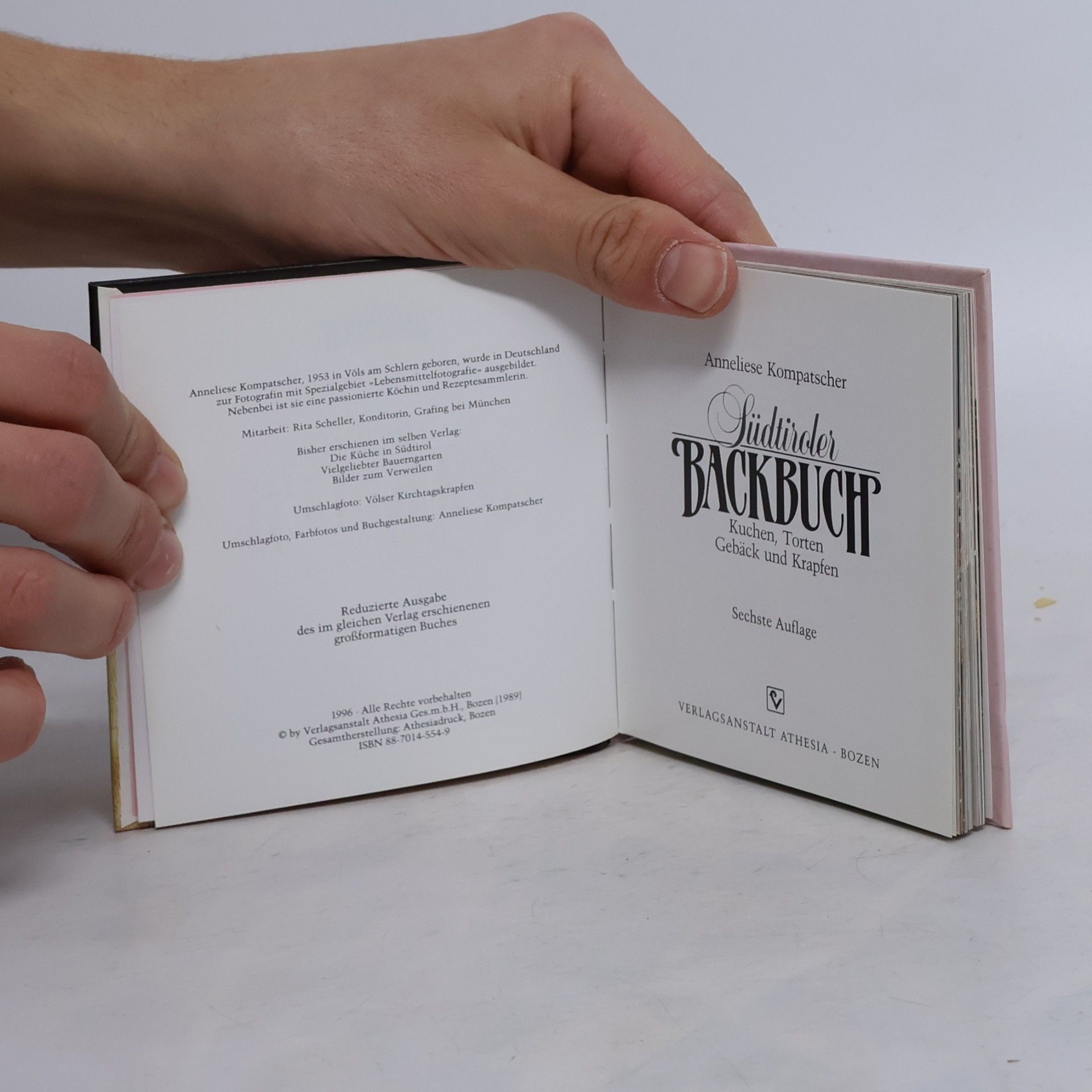 Anneliese Kompatscher Südtiroler Backbuch