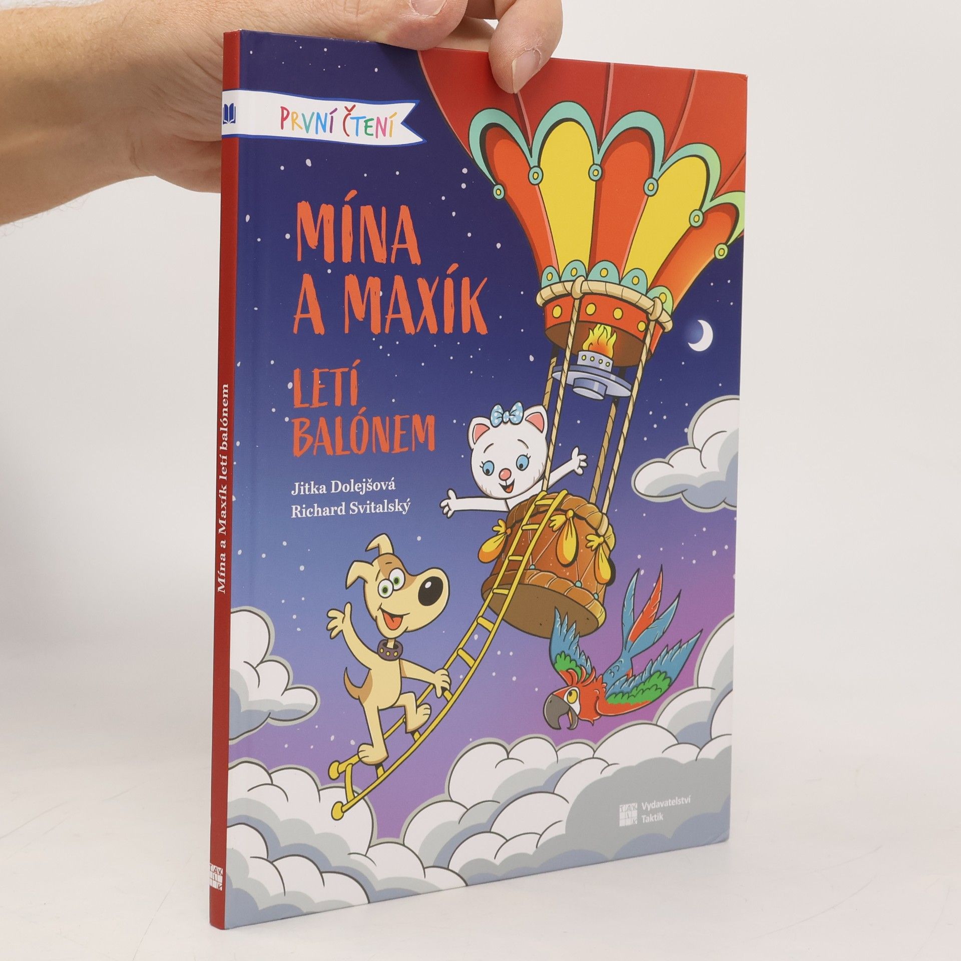 První čtení: Mína a Maxík letí balónem