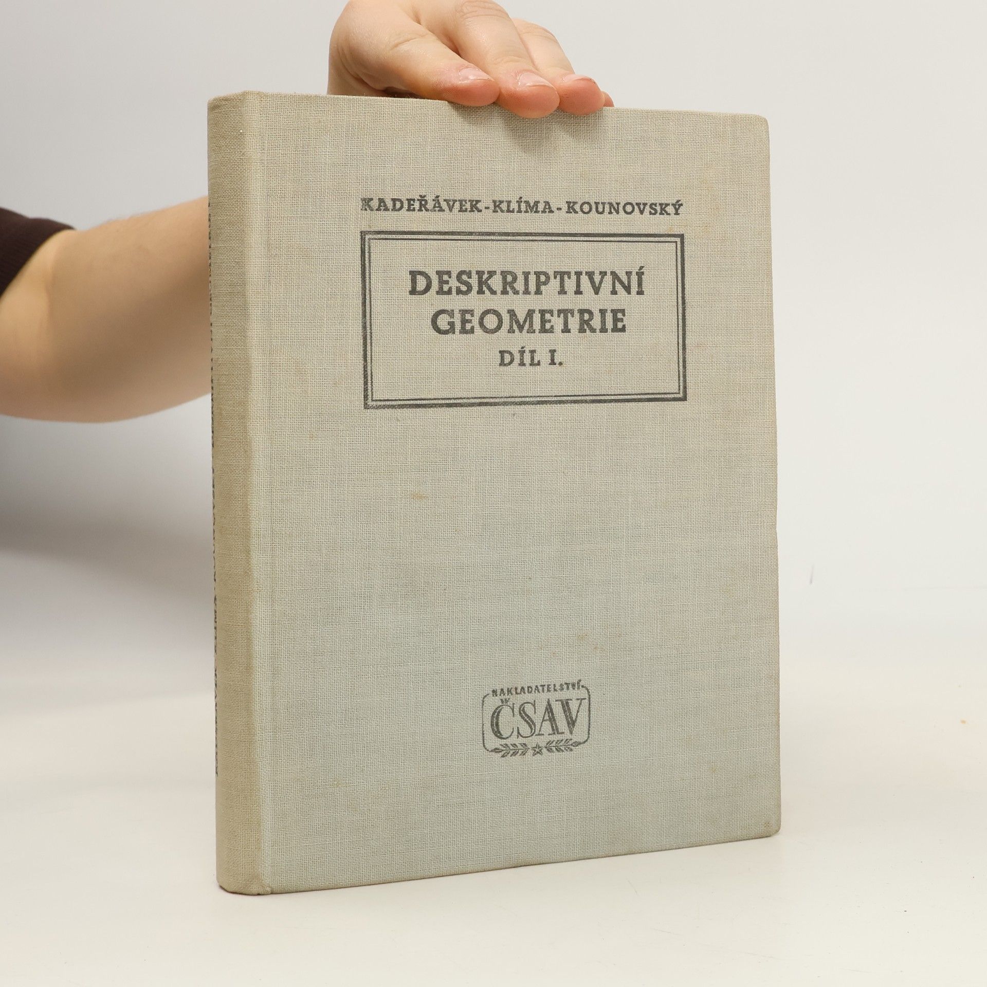 Deskriptivní geometrie I