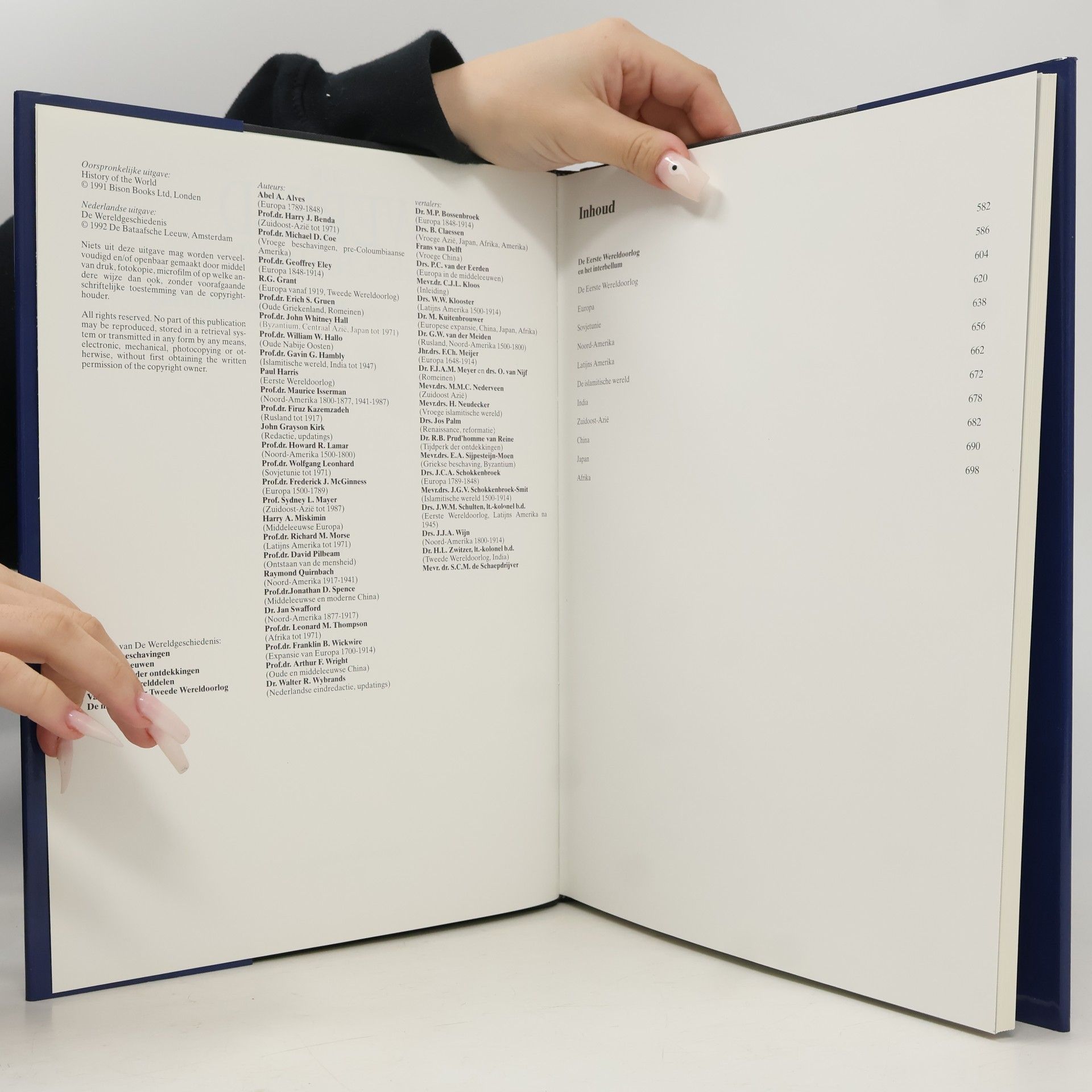 Various authors De Wereldgeschiedenis