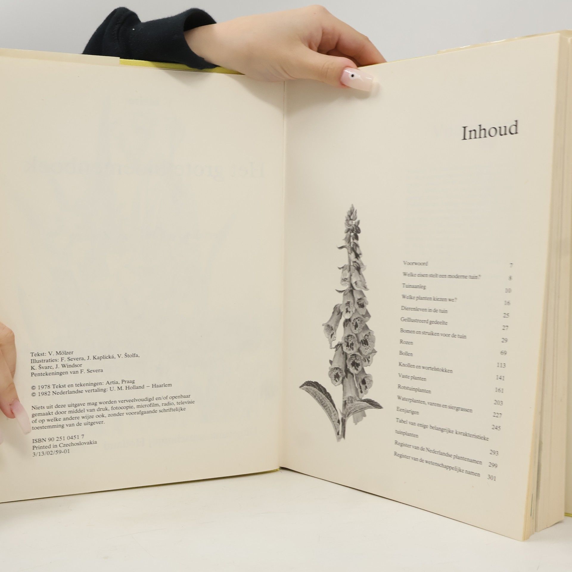 František Severa Het grote bloemenboek in kleur