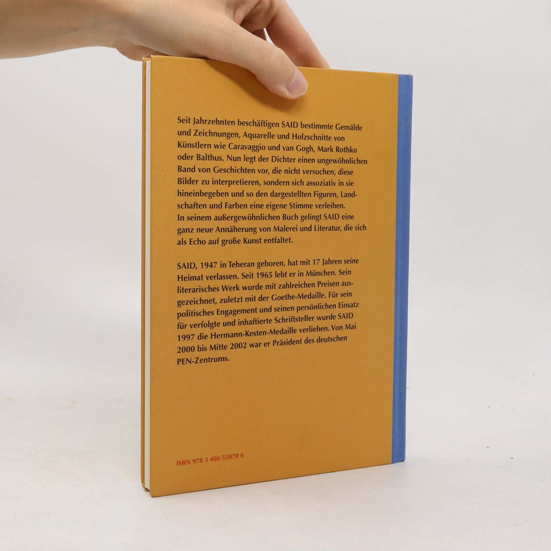 Edward Said Das Rot lächelt, das Blau schweigt