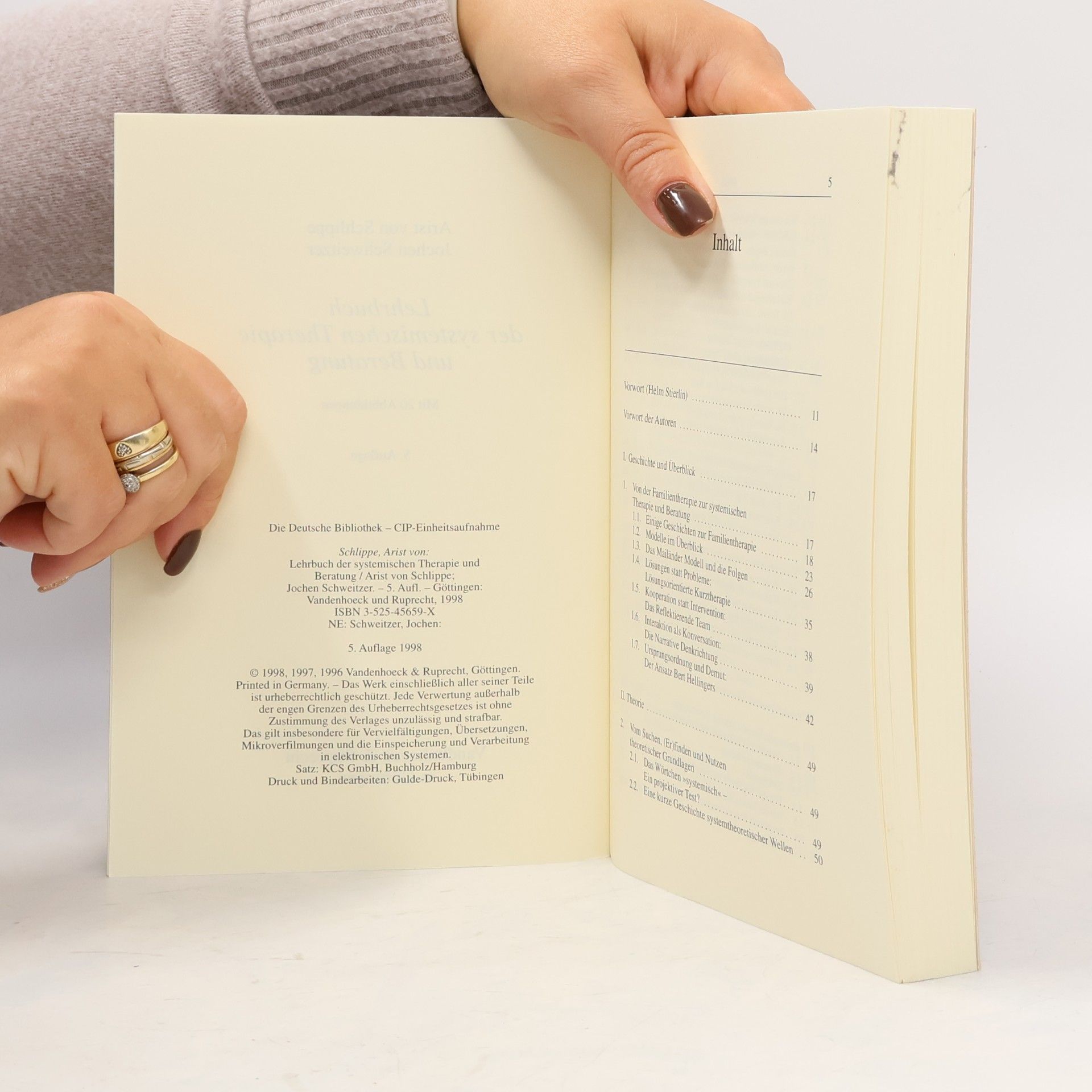 Arist von Schlippe Lehrbuch der systemischen Therapie und Beratung