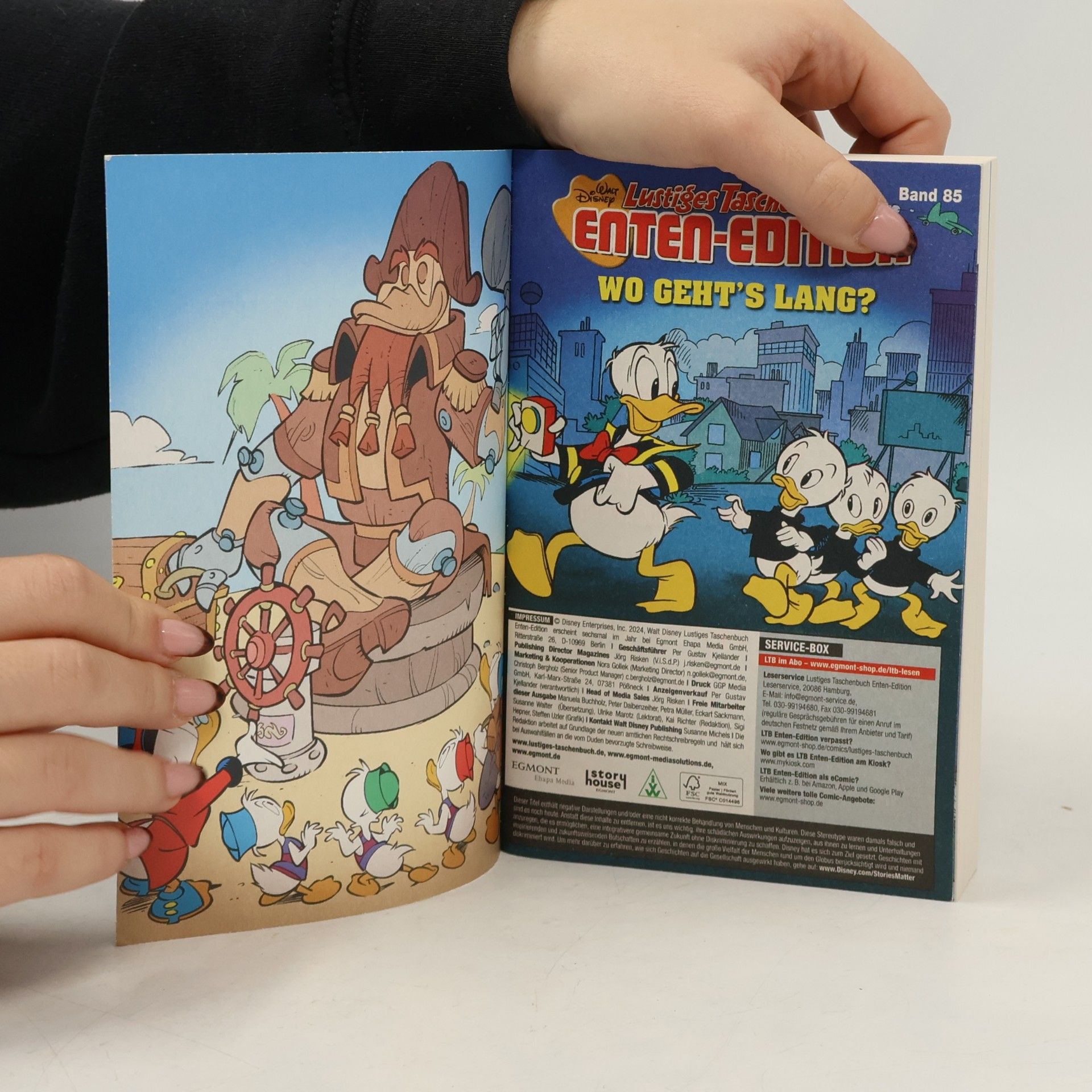 Walt Disney Lustiges Taschenbuch Enten-Edition 85