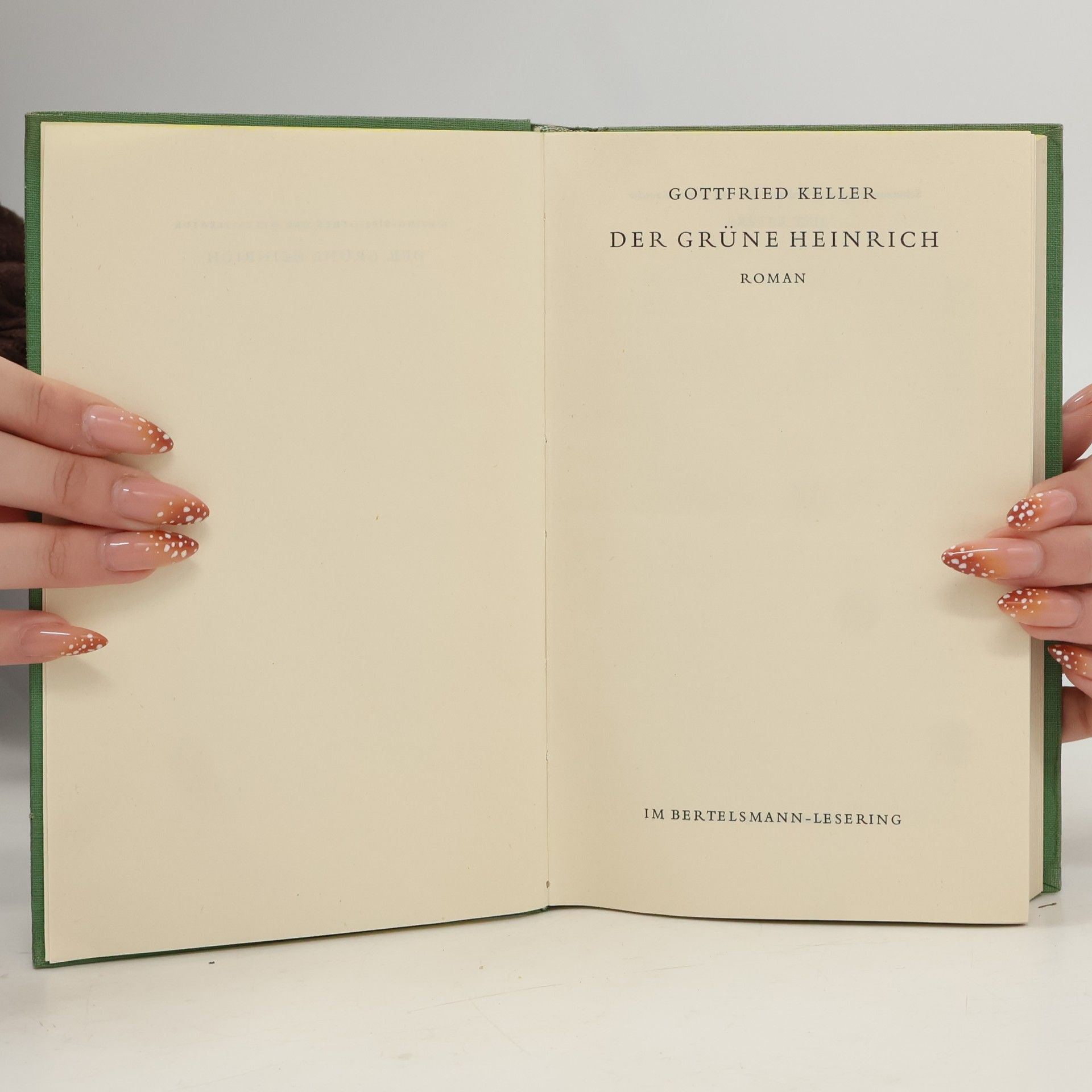 Gottfried Keller Der grüne Heinrich