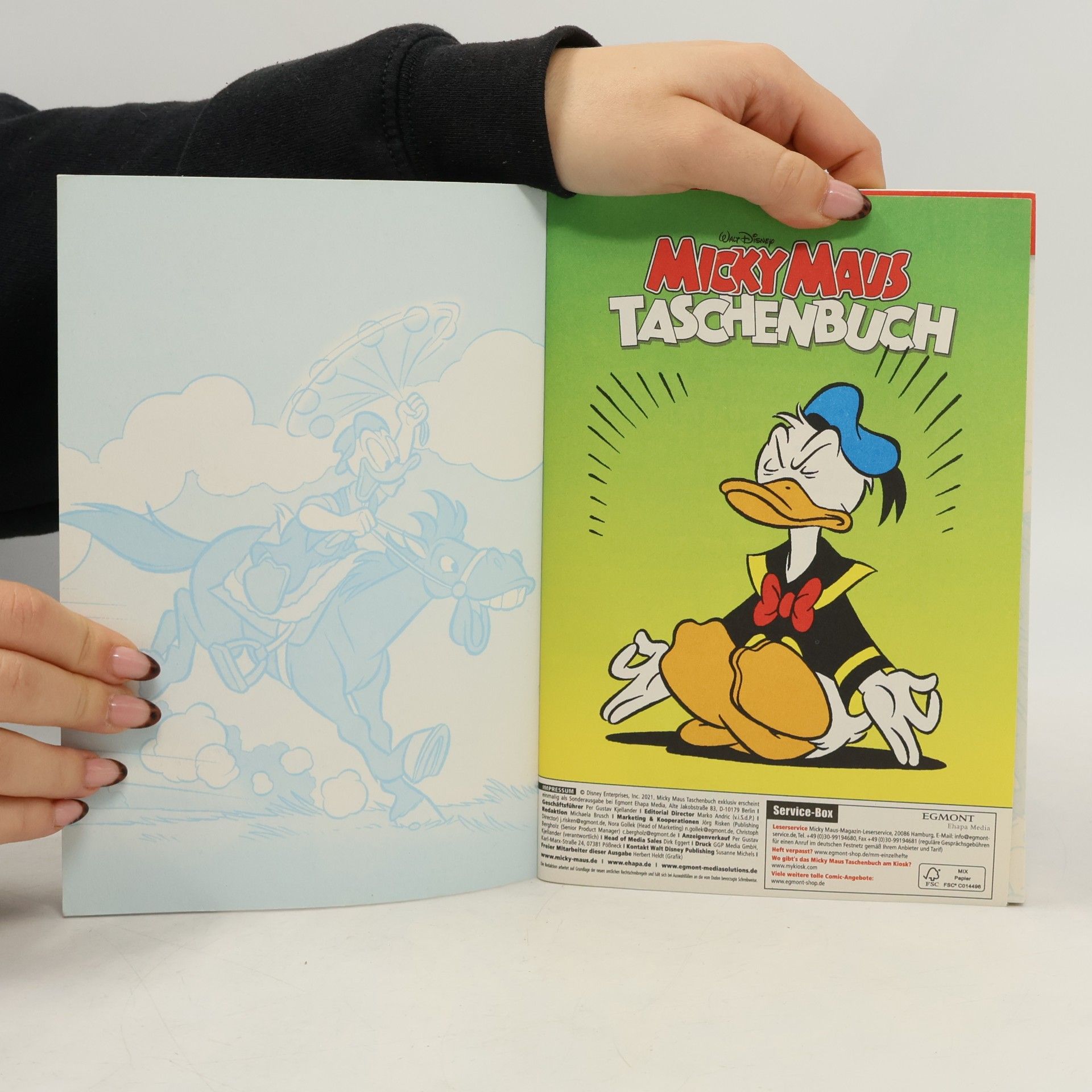 Autores varios Micky Maus. Taschenbuch Exklusiv. Donald Feiert