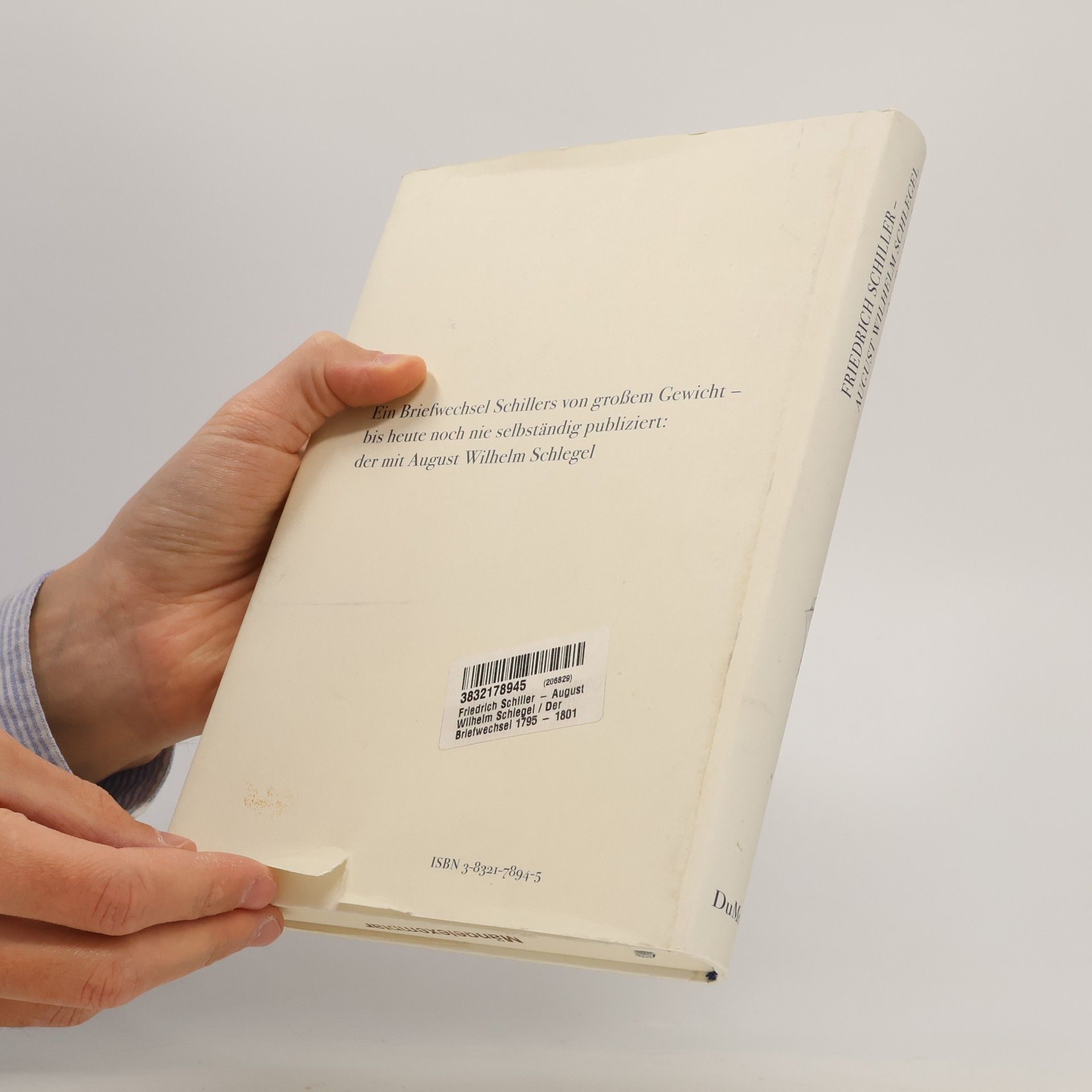 Friedrich Schiller Der Briefwechsel