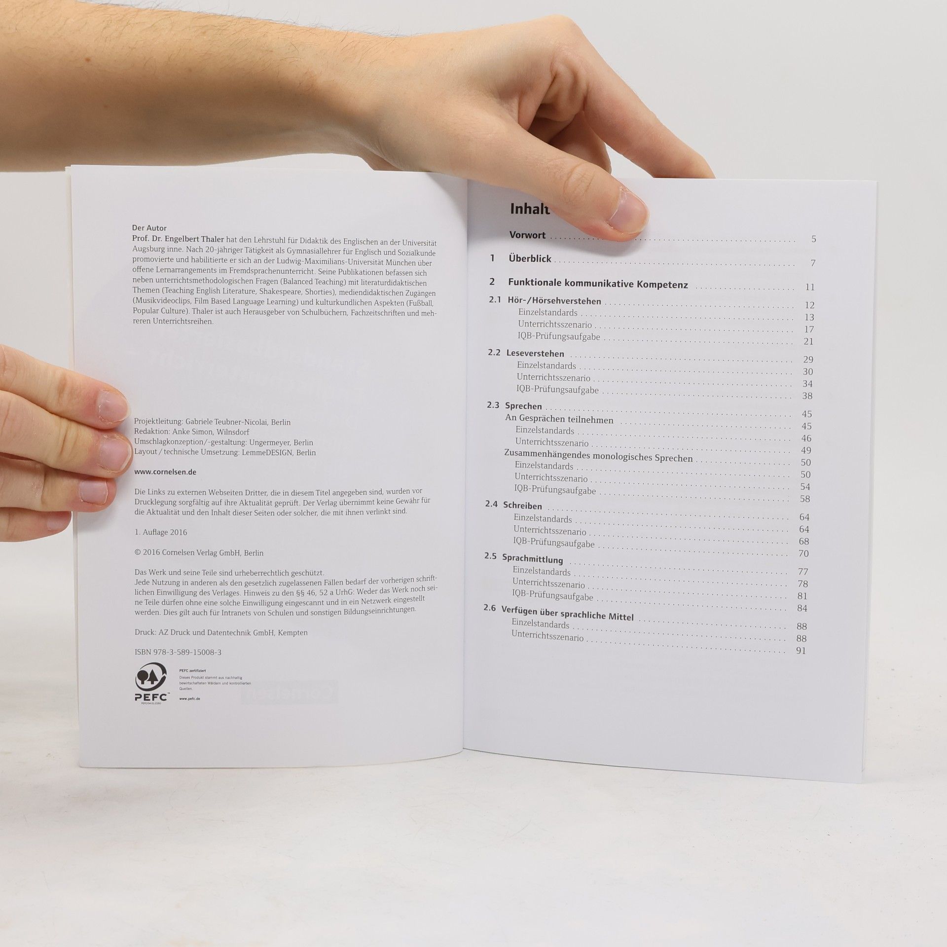 Engelbert Thaler Standard-basierter Englischunterricht - Die neuen Abitur-Bildungsstandards in die Praxis umsetzen