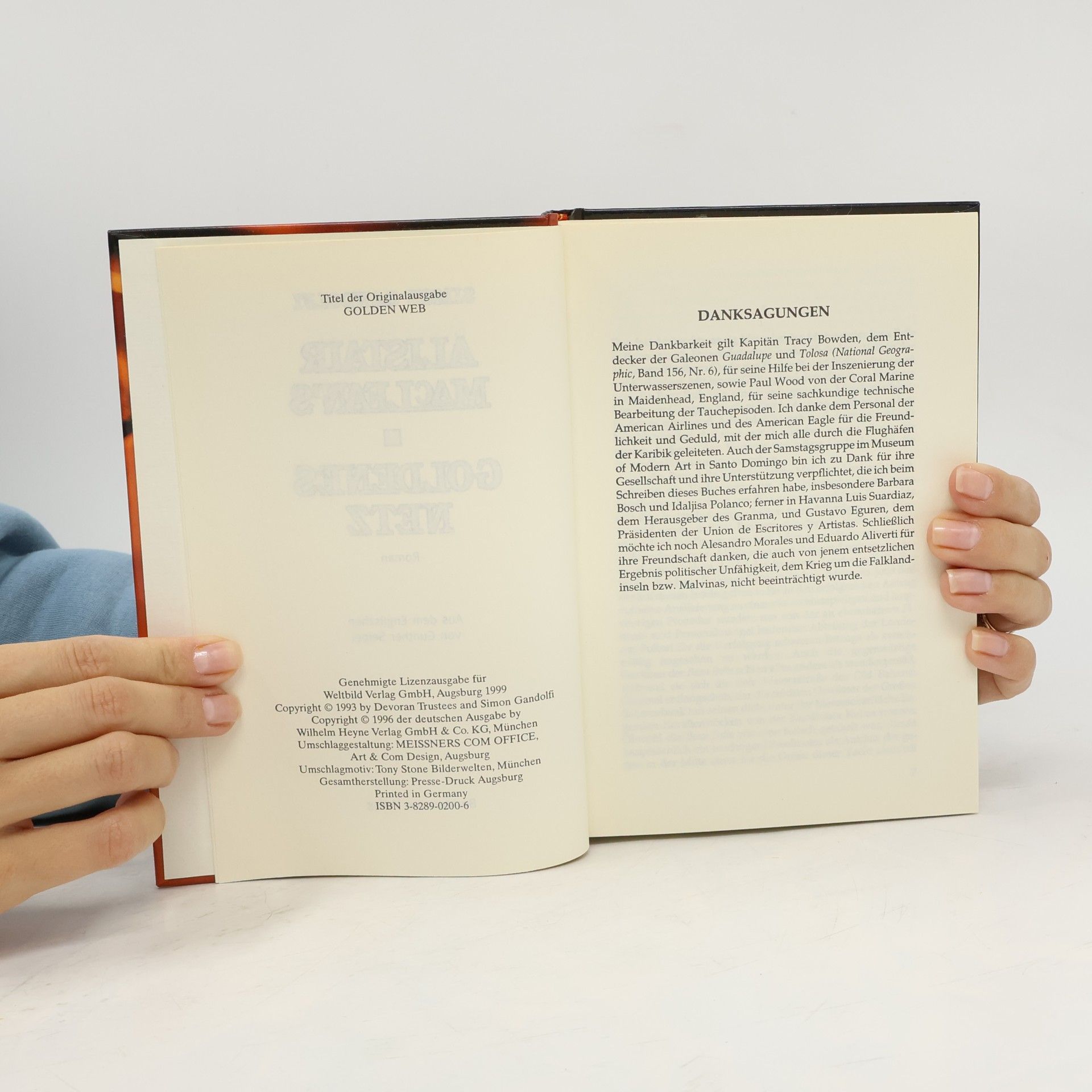 Simon Gandolfi Alistair MacLean's Goldenes Netz