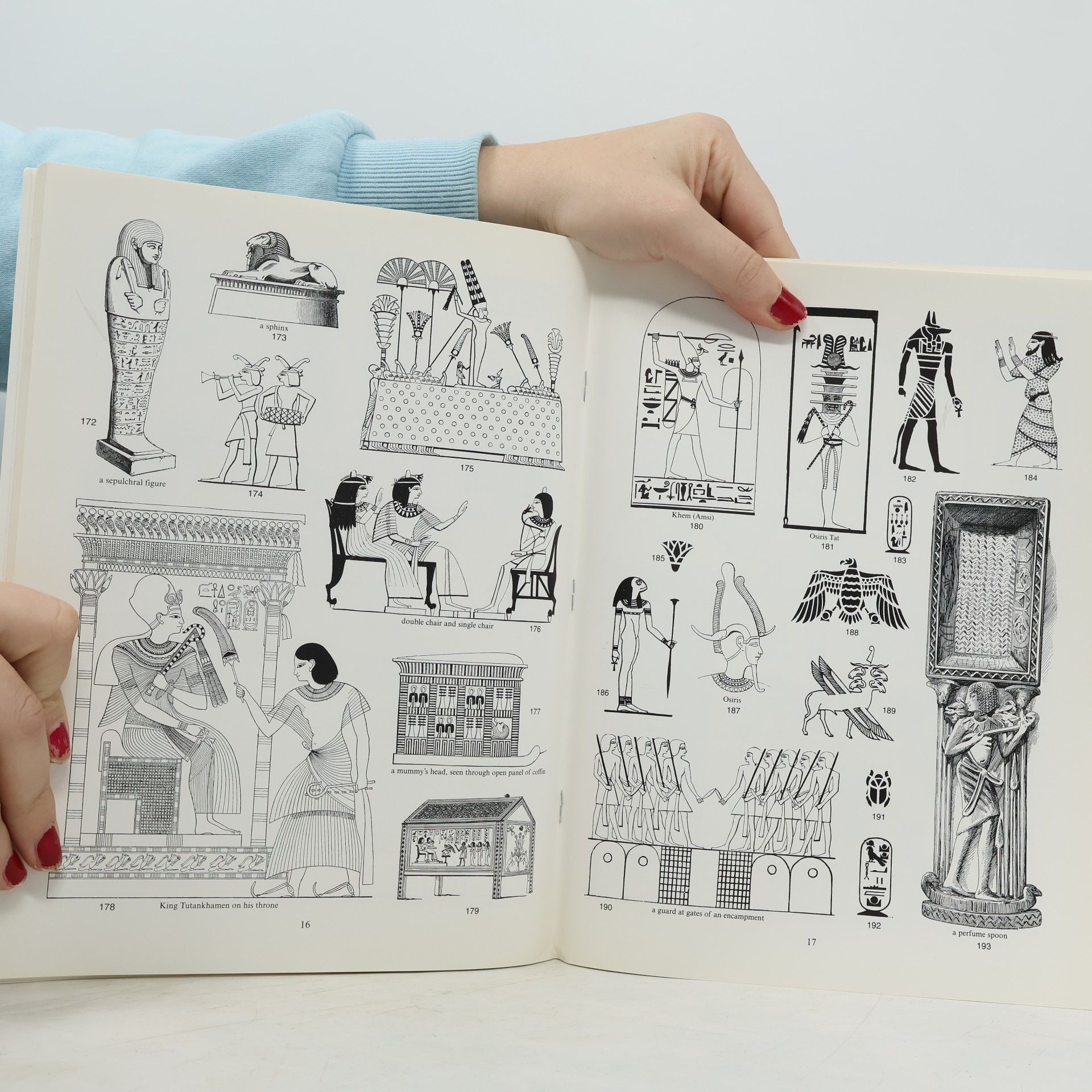 Maggie Kate Dover Clip-Art Series: Ready-to-Use Egyptian Motifs