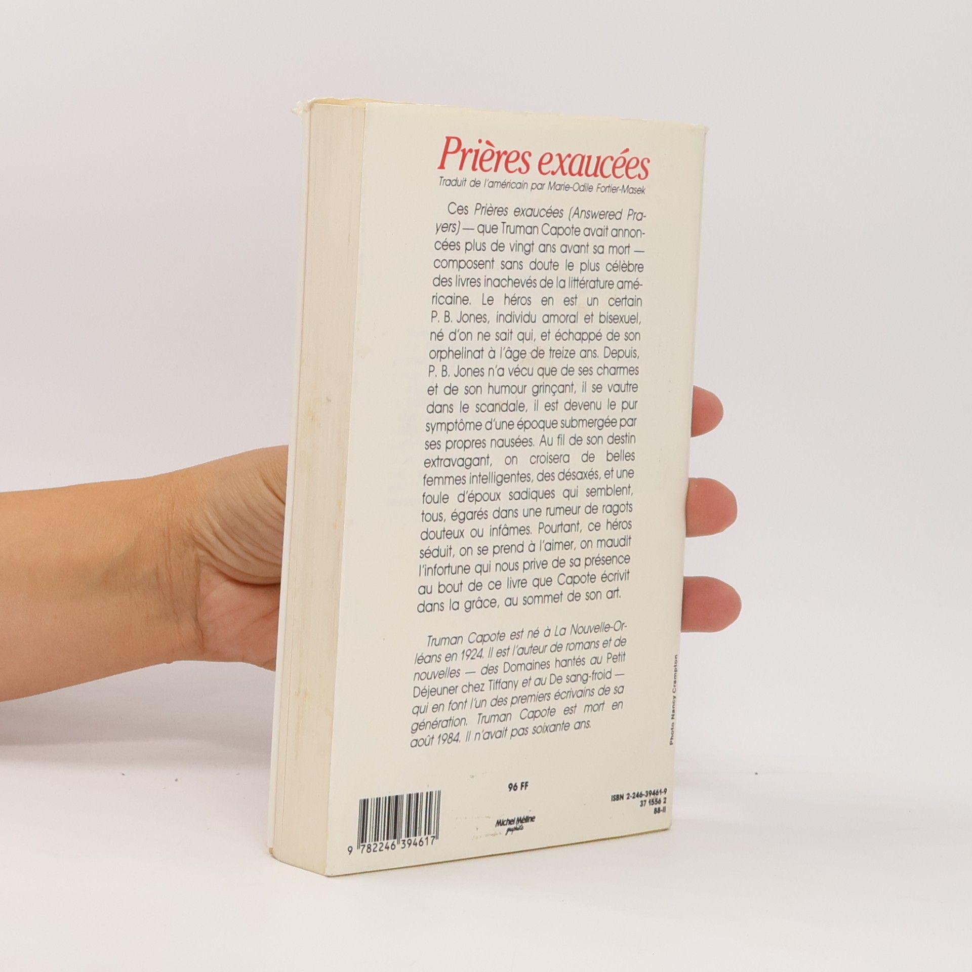 Truman Capote Littérature: Prières exaucées