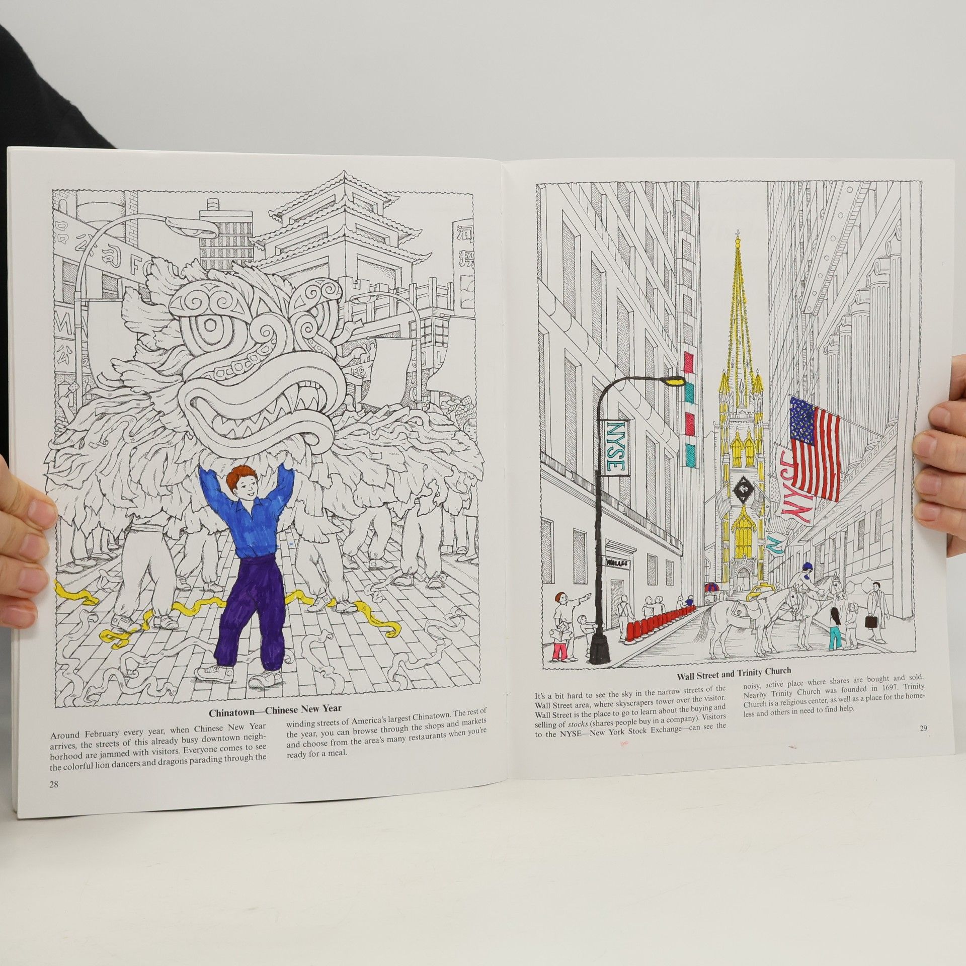 Patricia Wynne Dover Coloring Book: New York for Kids