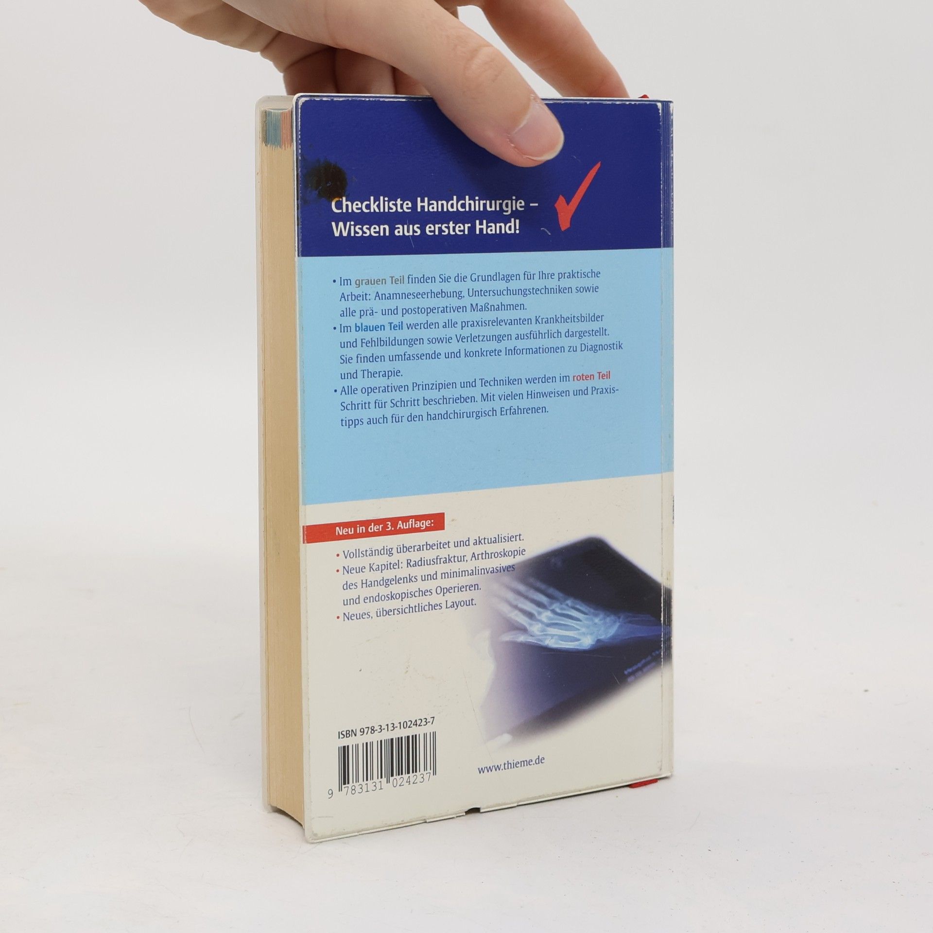 Ellinor Haase Checkliste Handchirurgie: 3. Auflage