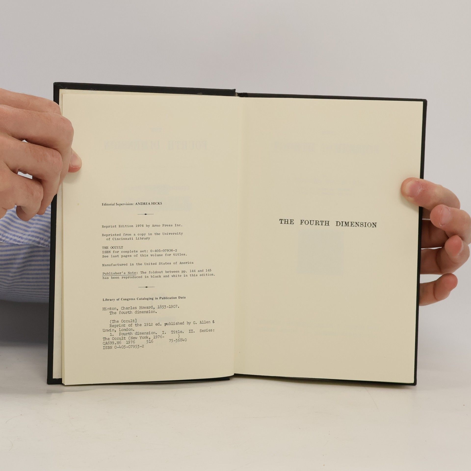 Charles Howard Hinton The Fourth Dimension