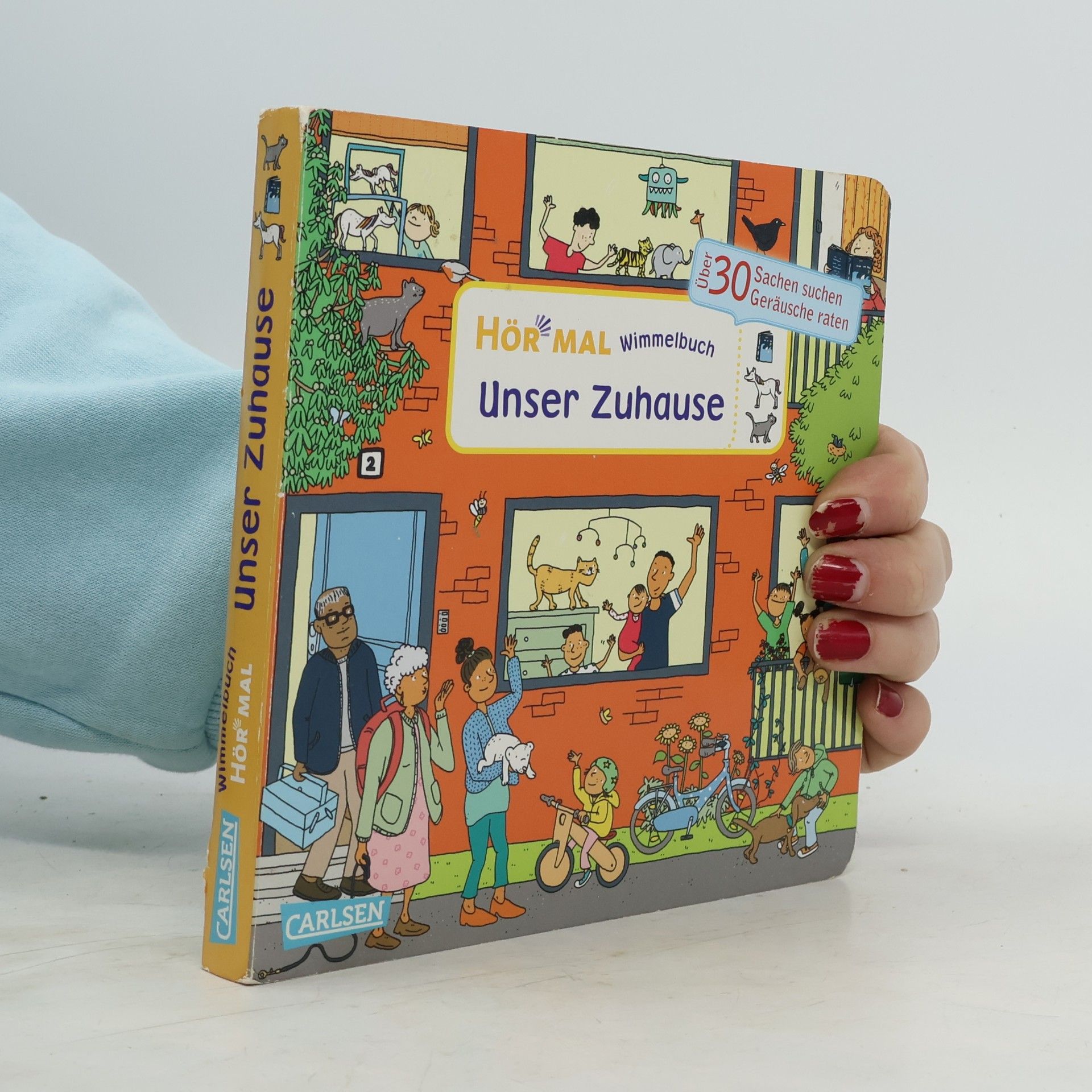 Hör mal (Soundbuch): Wimmelbuch: Unser Zuhause