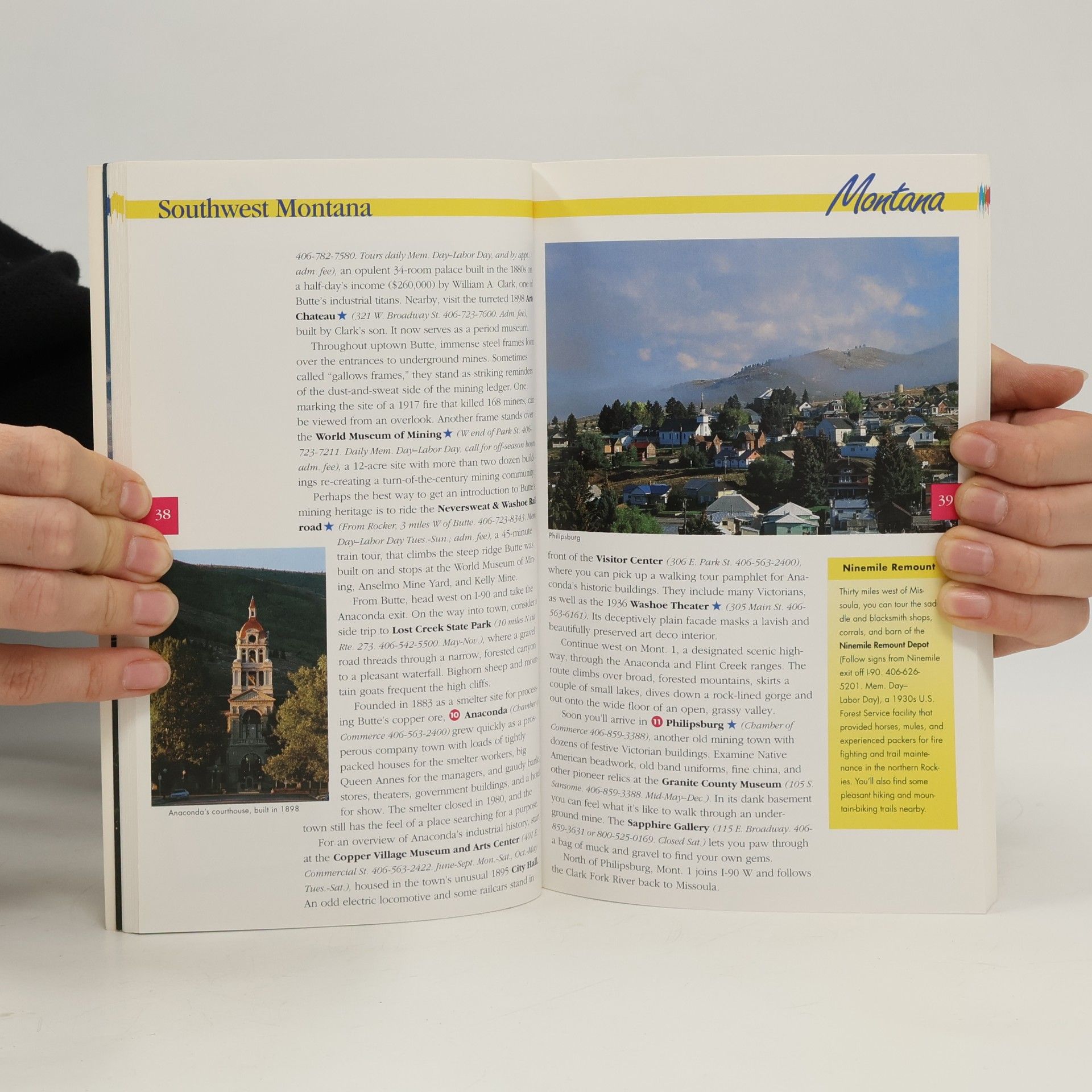 Thomas A. Schmidt National Geographic's Driving Guides to America: The Rockies
