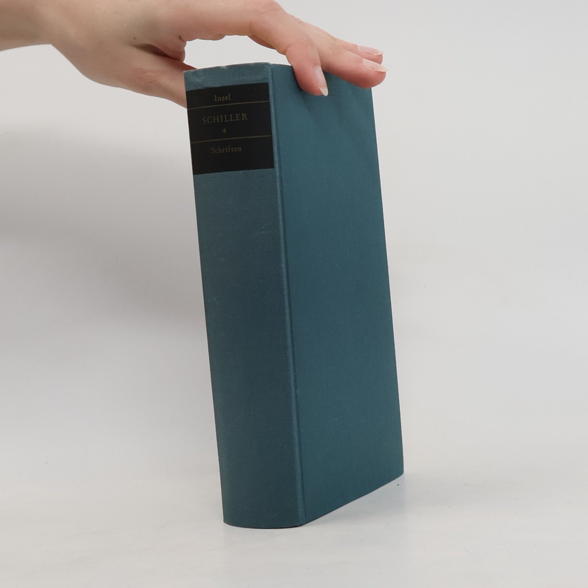 Friedrich Schiller Schriften 4