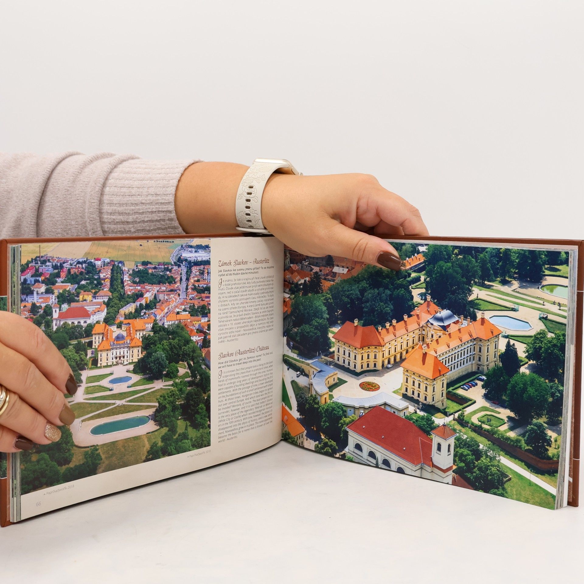 Martina Grznárová Moravské hrady a zámky z nebe = Moravian castles and châteaux from heaven