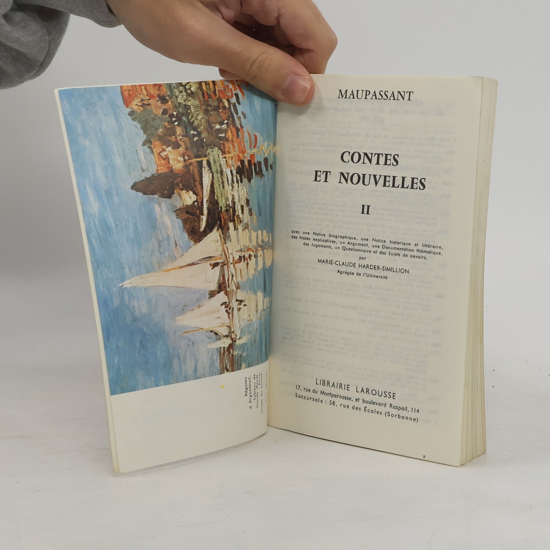 Guy de Maupassant Nouveaux Classiques Larousse - 2: Contes et nouvelles