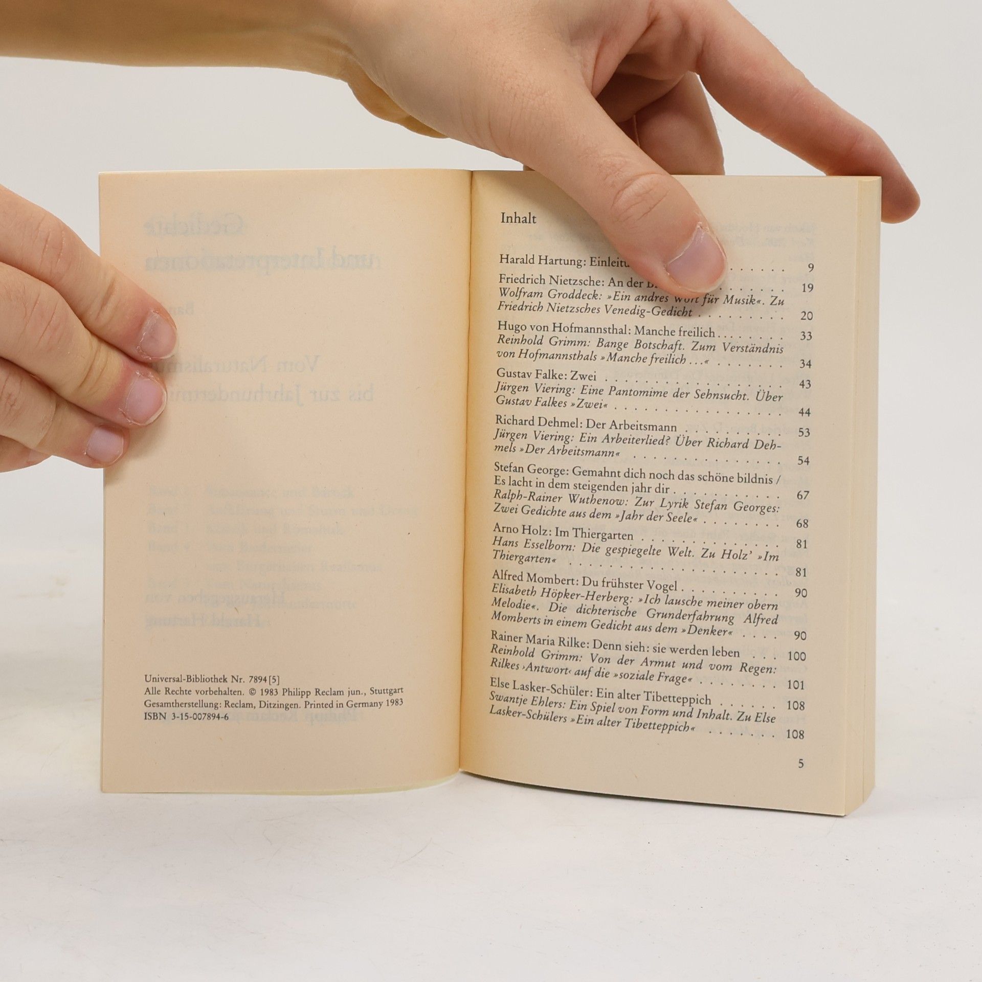 Kolektiv autorů Gedichte und Interpretationen