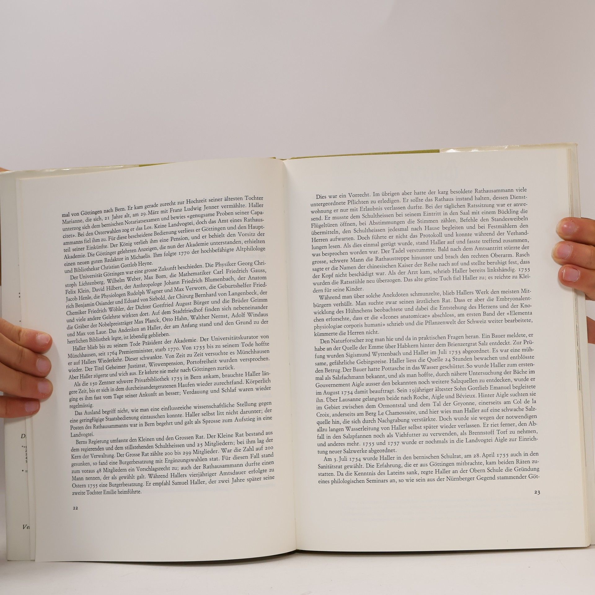 Heinz Balmer Berner Heimatbücher - 119: Albrecht von Haller
