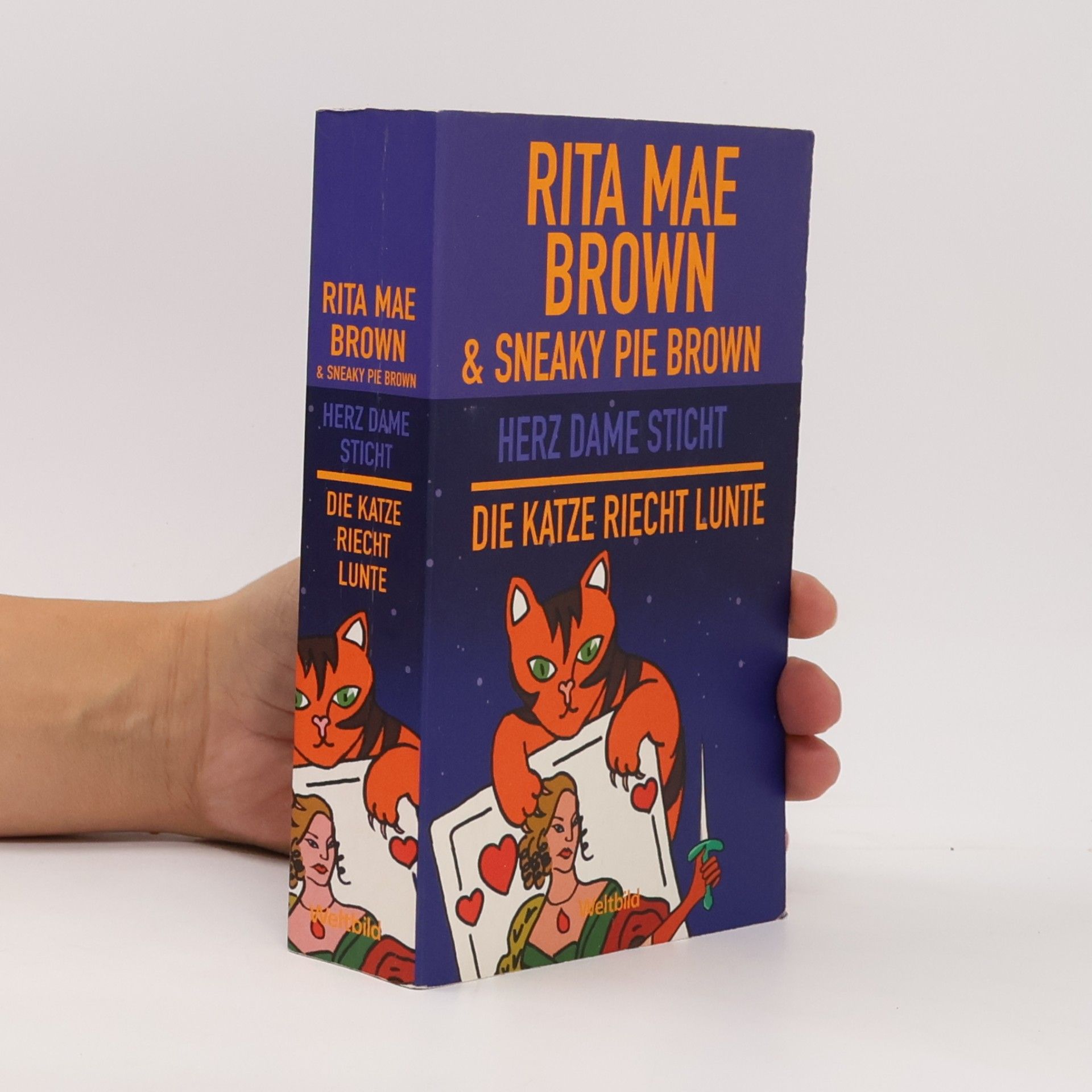 Rita Mae Brown Herz Dame sticht