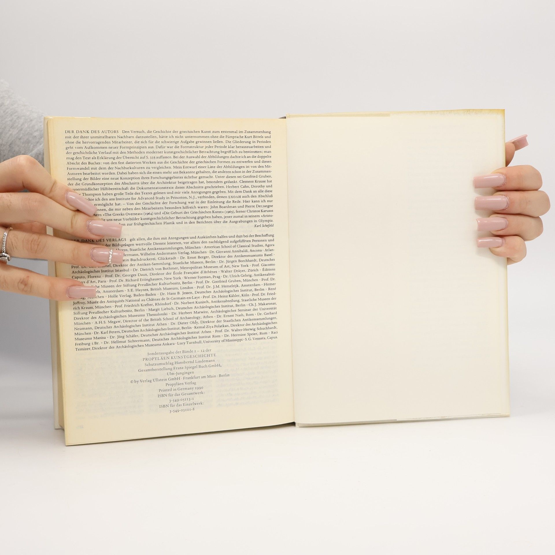 Karl Schefold Propyläen-Kunstgeschichte. Die Griechen und ihre Nachbarn
