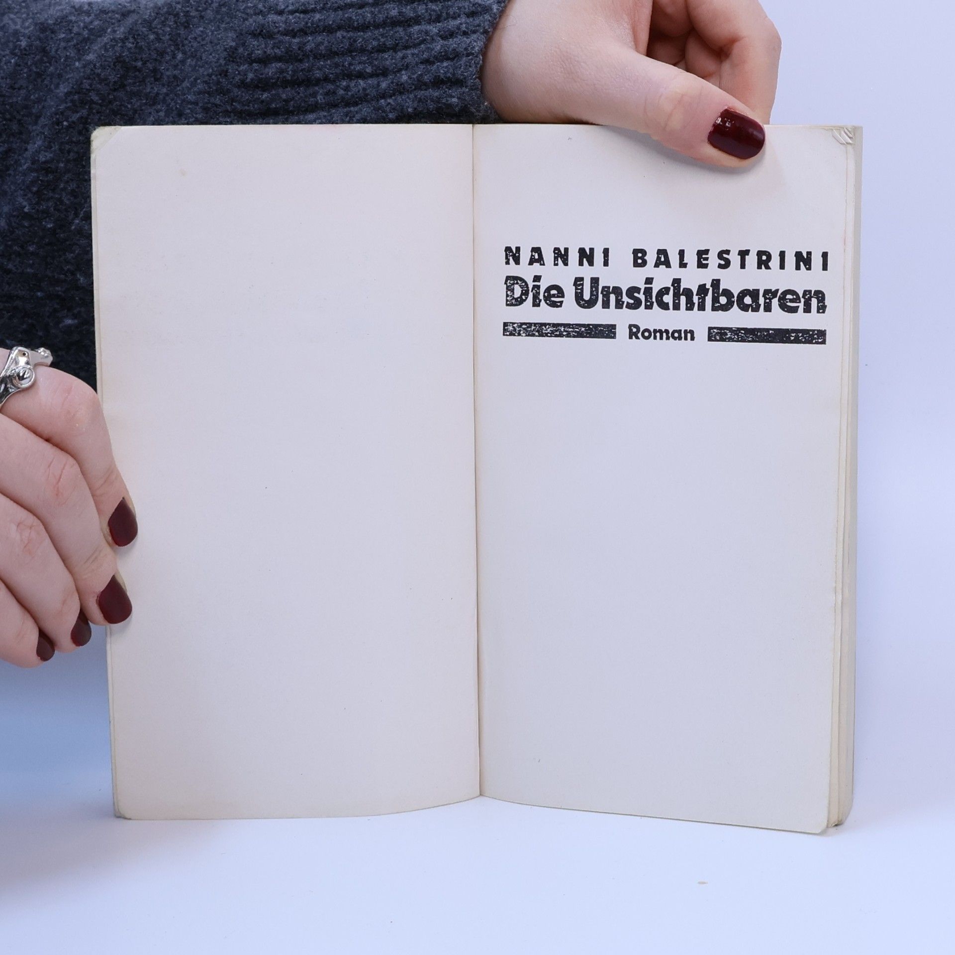 Nanni Balestrini Die Unsichtbaren