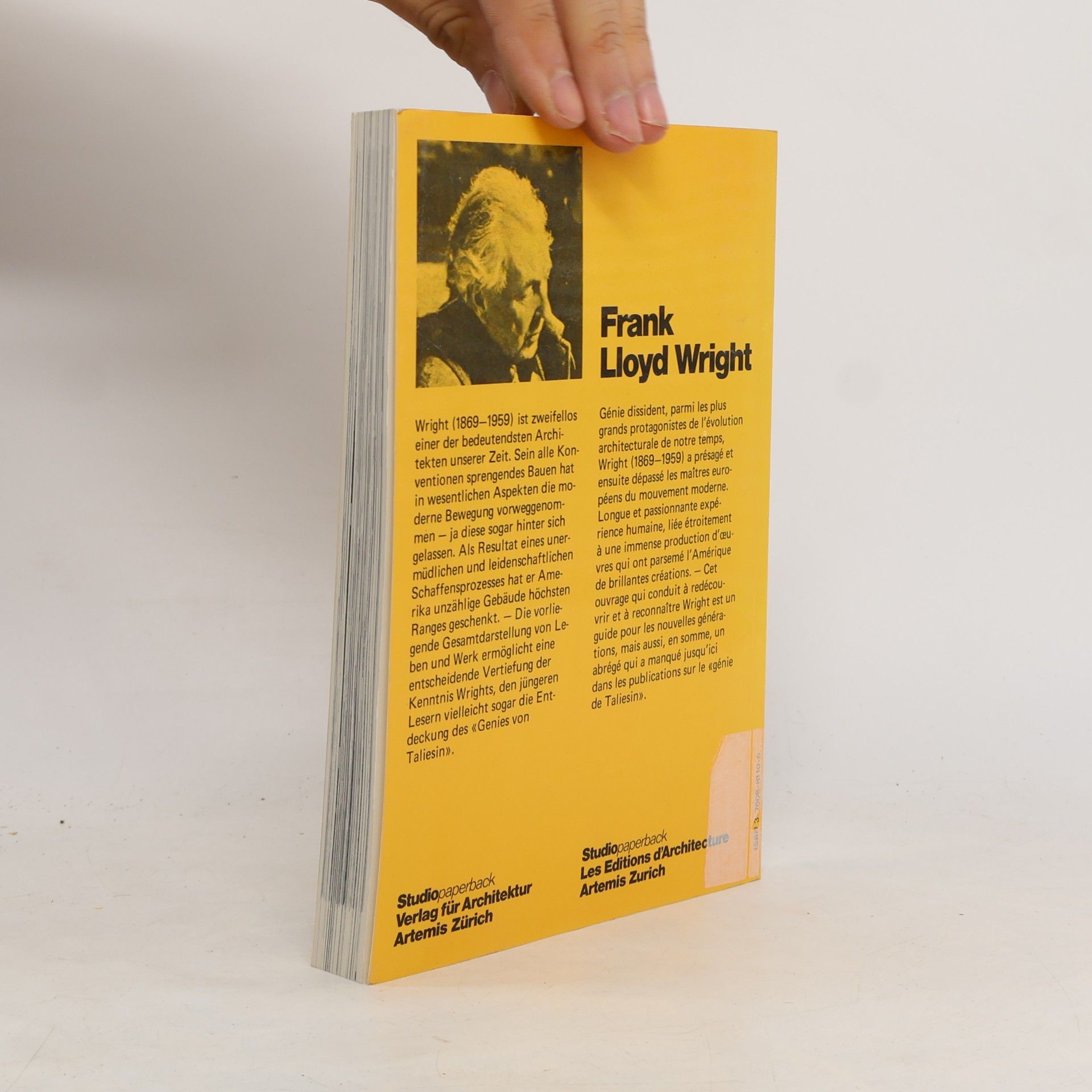 Rüdiger Stiebitz Frank Lloyd Wright