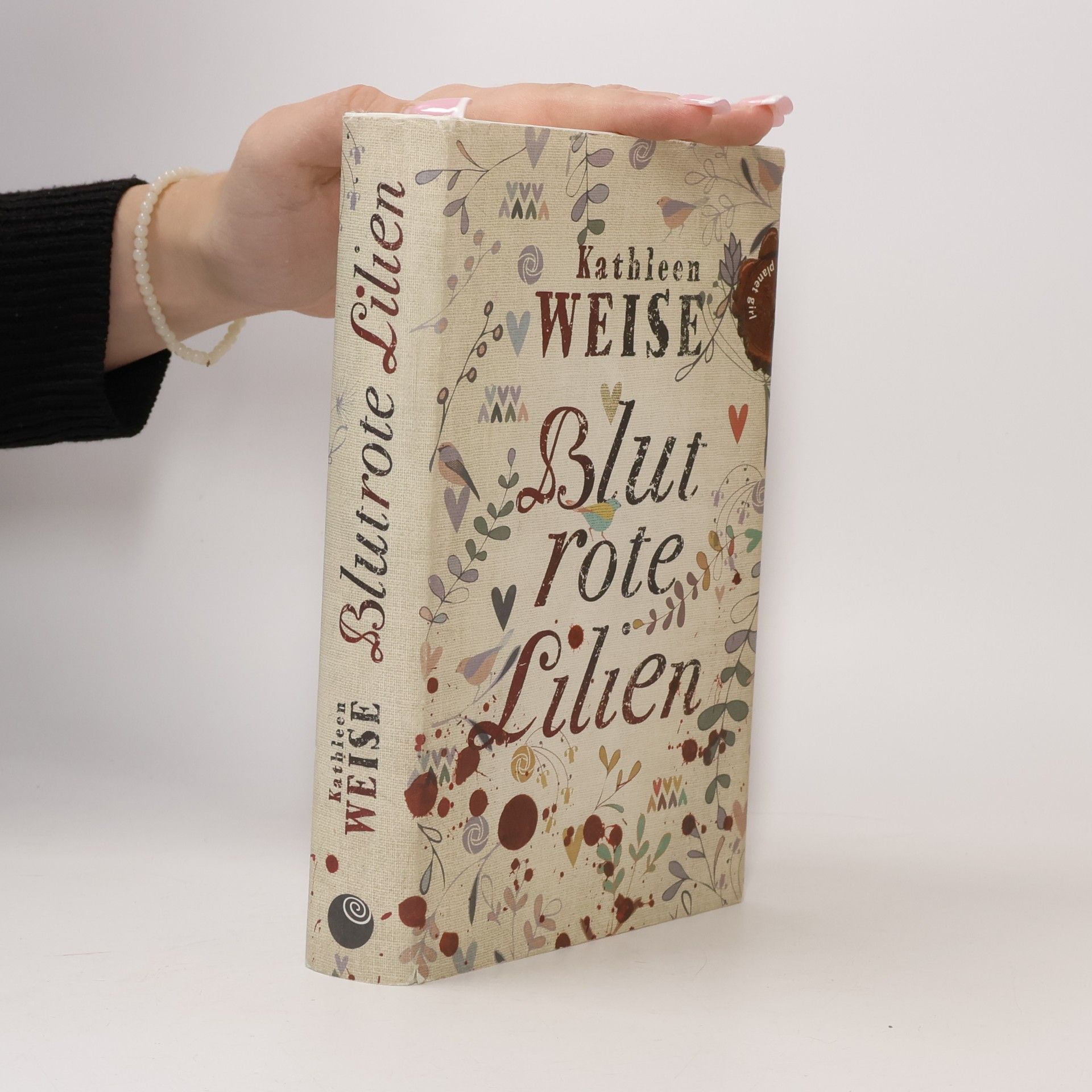 Blutrote Lilien