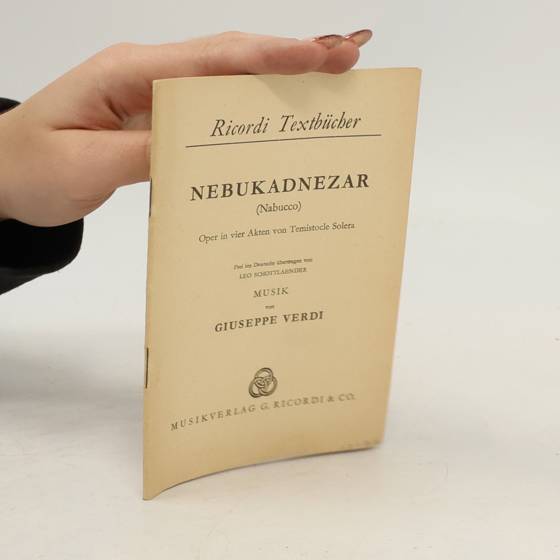 Giuseppe Verdi Nebukadnezar